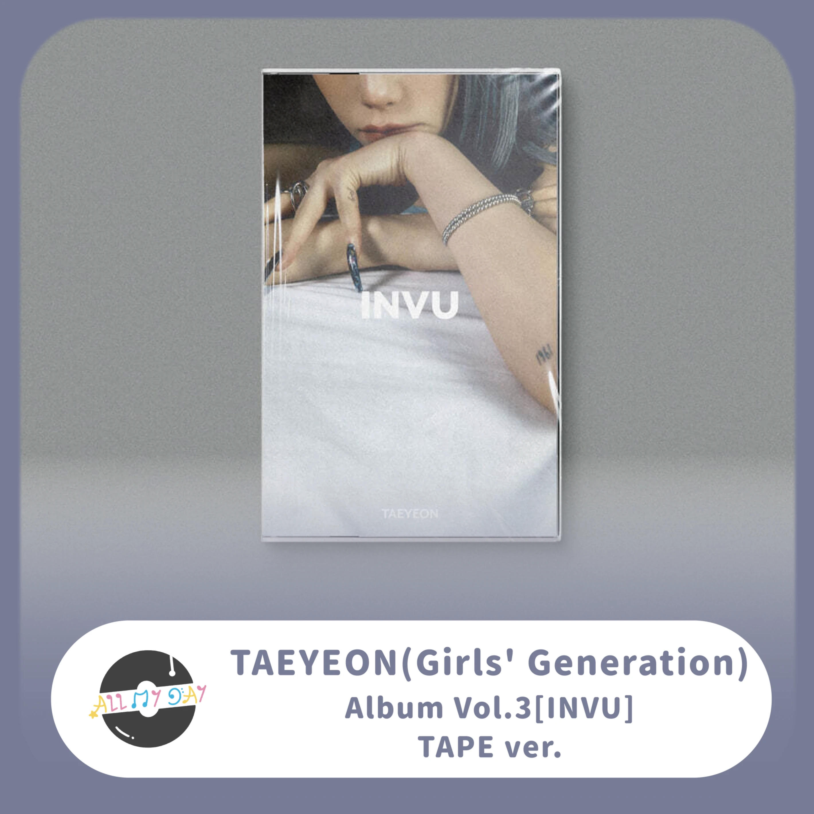 太妍 TAEYEON(少女時代) 正規三輯《INVU》(TAPE ver.)