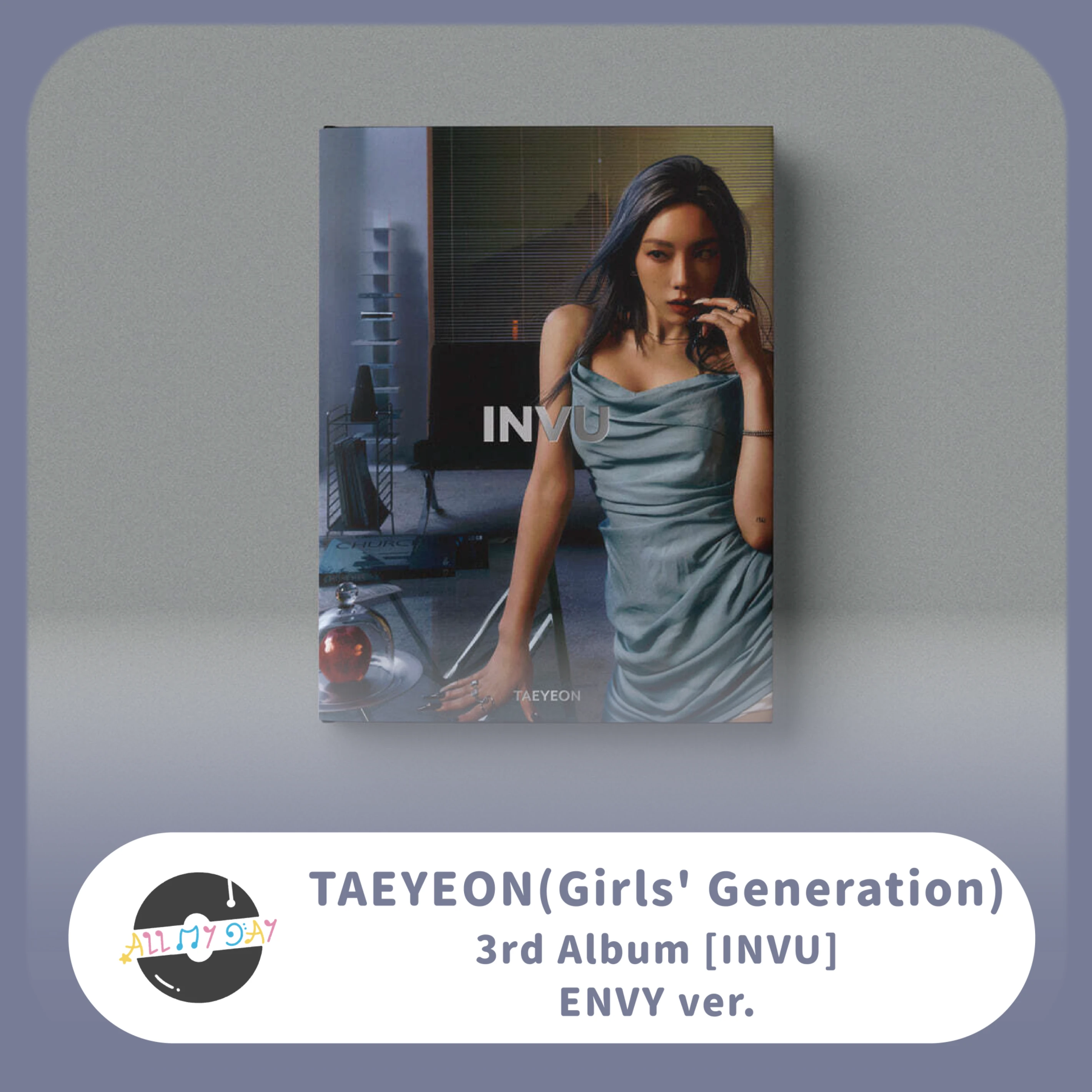 太妍TAEYEON(少女時代) 正規三輯《INVU》（ENVY ver.） | ALL MY DAY