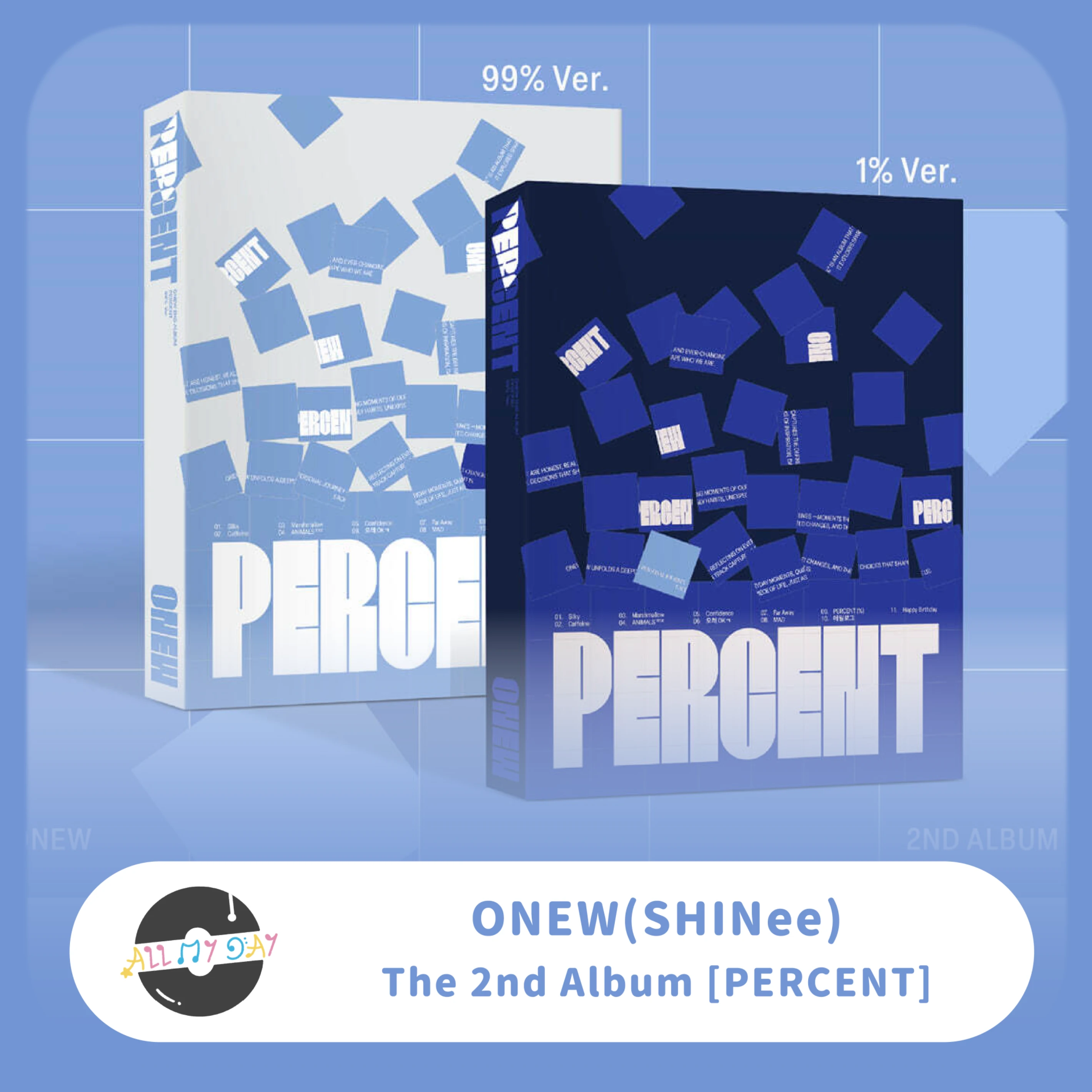 溫流 ONEW(SHINee) 正規二輯《PERCENT》