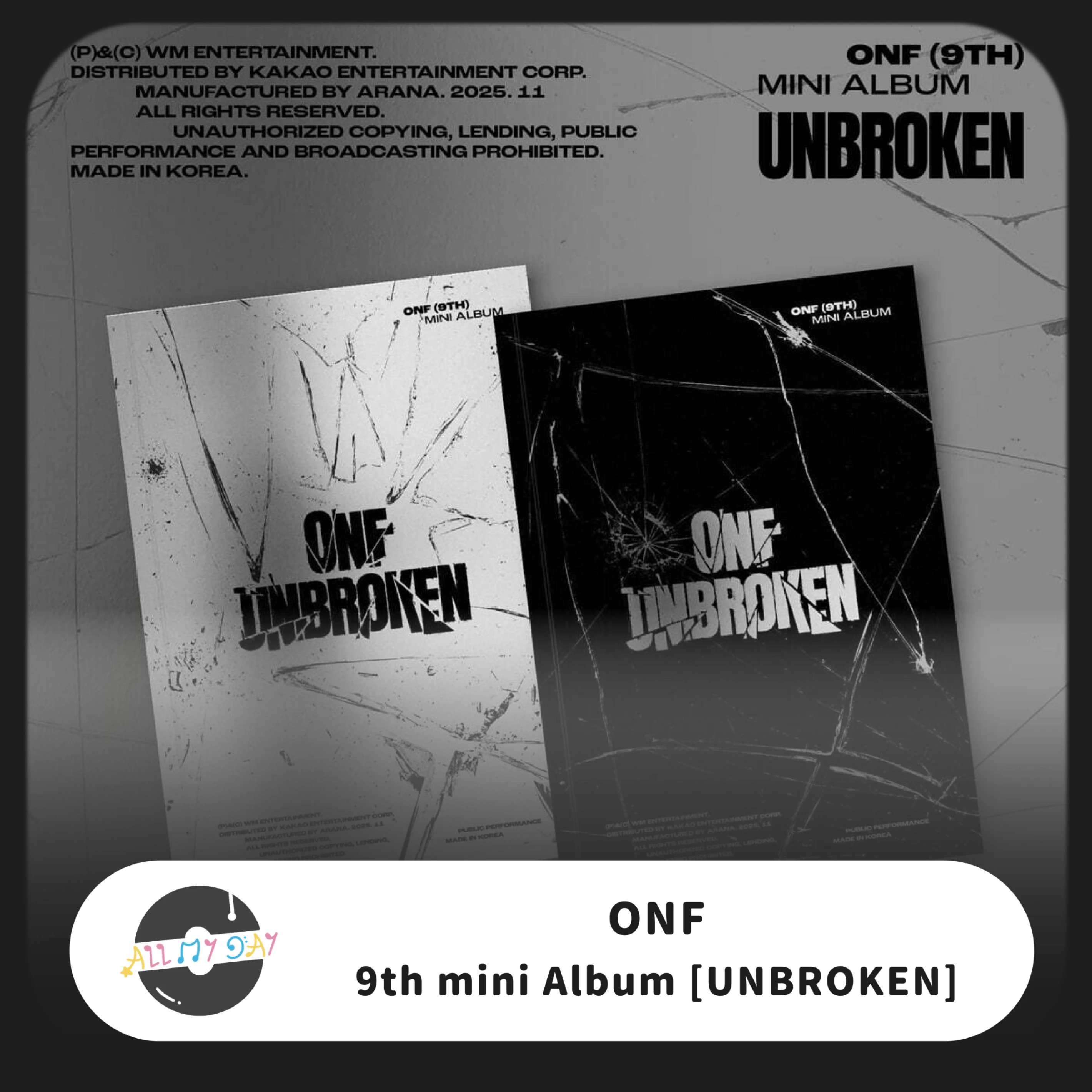 ONF 迷你九輯《UNBROKEN》
