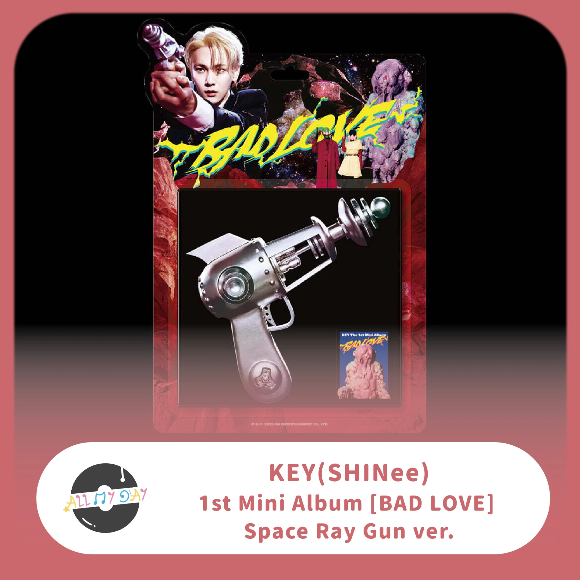 KEY(SHINee) 迷你一輯《BAD LOVE》（Space Ray Gun ver.）