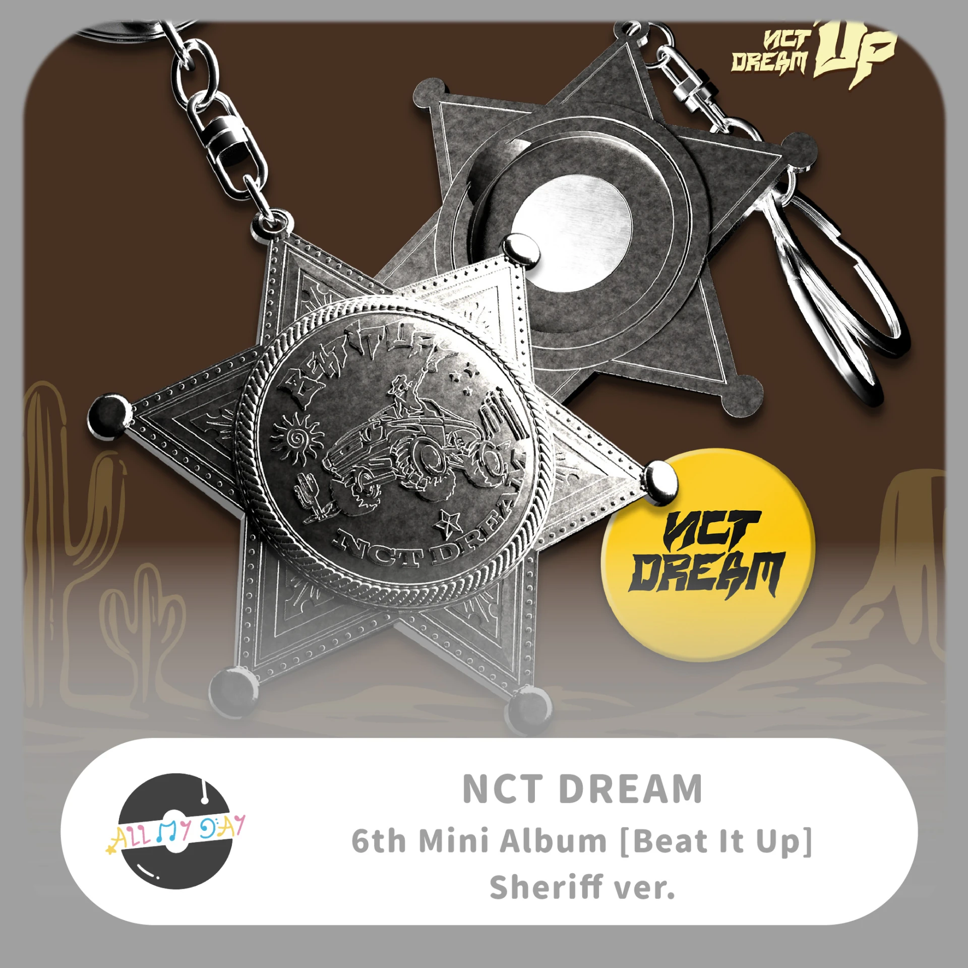NCT DREAM 迷你六輯《Beat It Up》(Sheriff ver.)