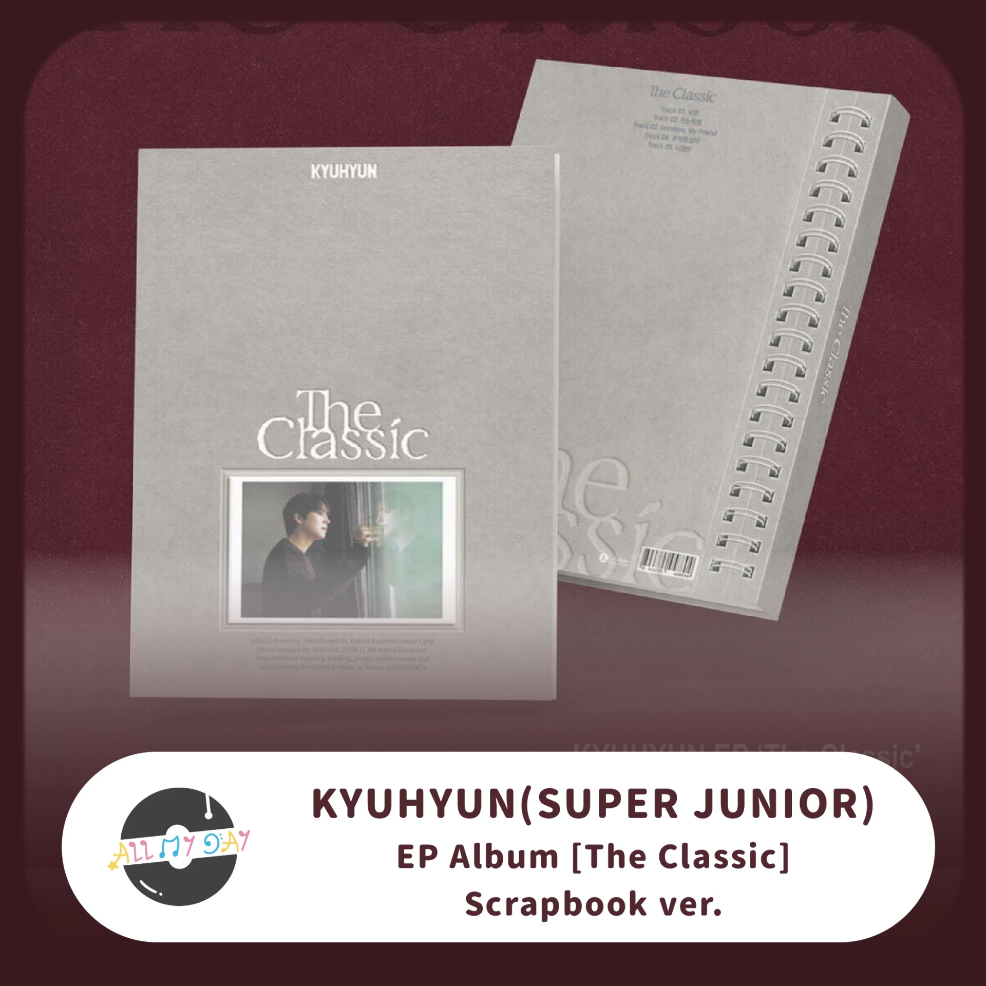 圭賢 KYUHYUN(SUPER JUNIOR) EP《The Classic》（Scrapbook ver.）