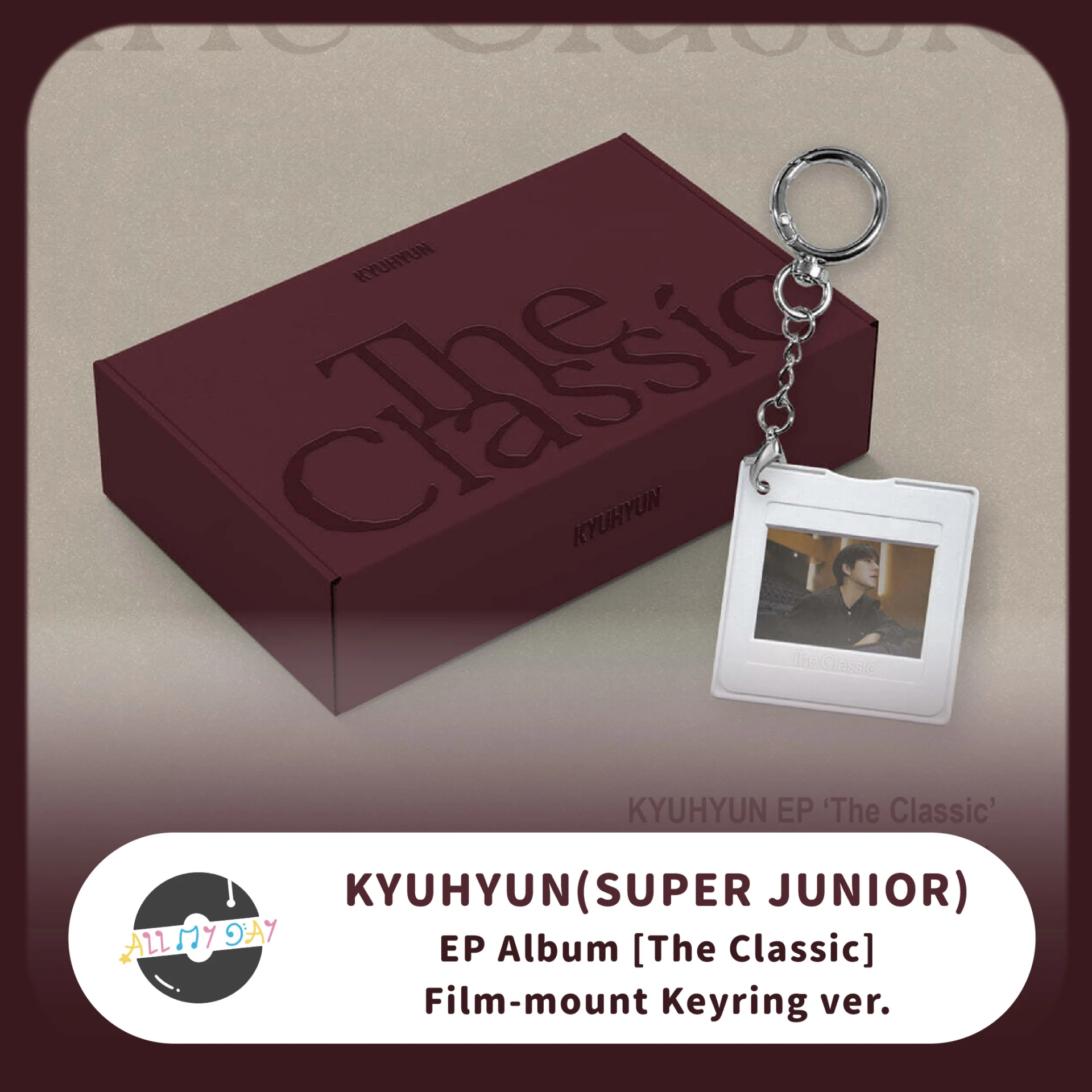 圭賢 KYUHYUN(SUPER JUNIOR) EP《The Classic》（Film-mount Keyring ver.)