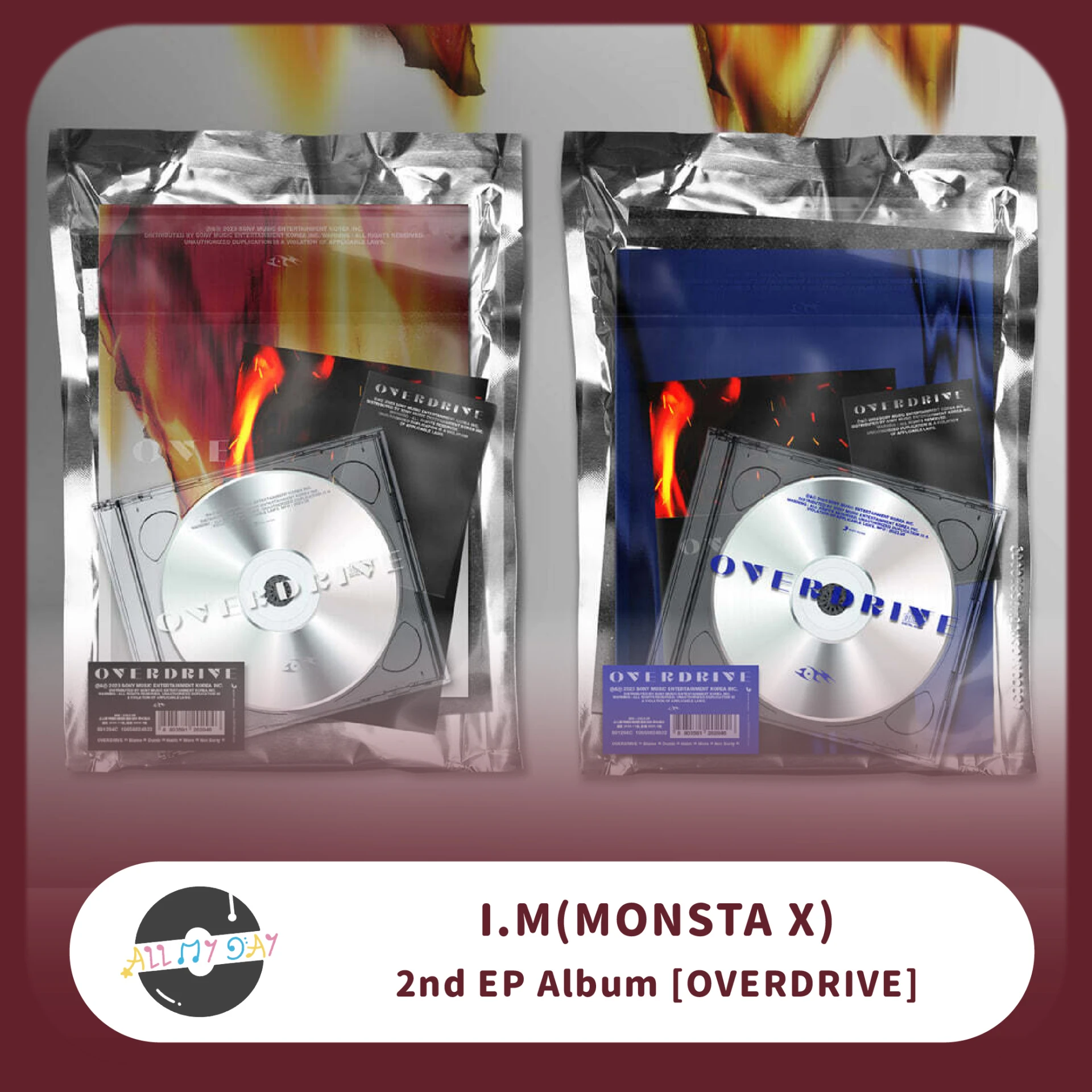 任創均 I.M(MONSTA X) 迷你二輯《OVERDRIVE》