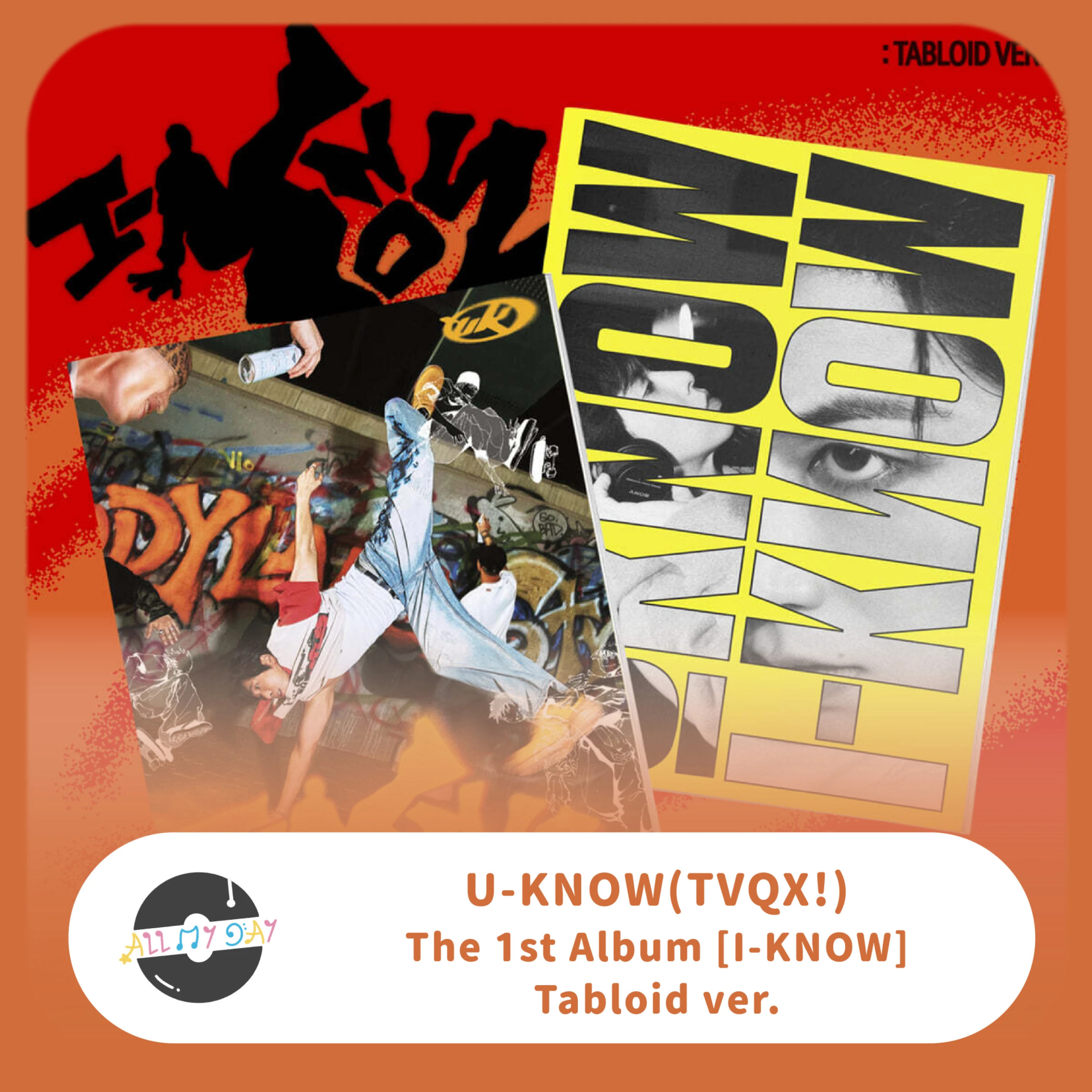 U-KNOW(東方神起) 正規一輯《I-KNOW》（Tabloid ver.）
