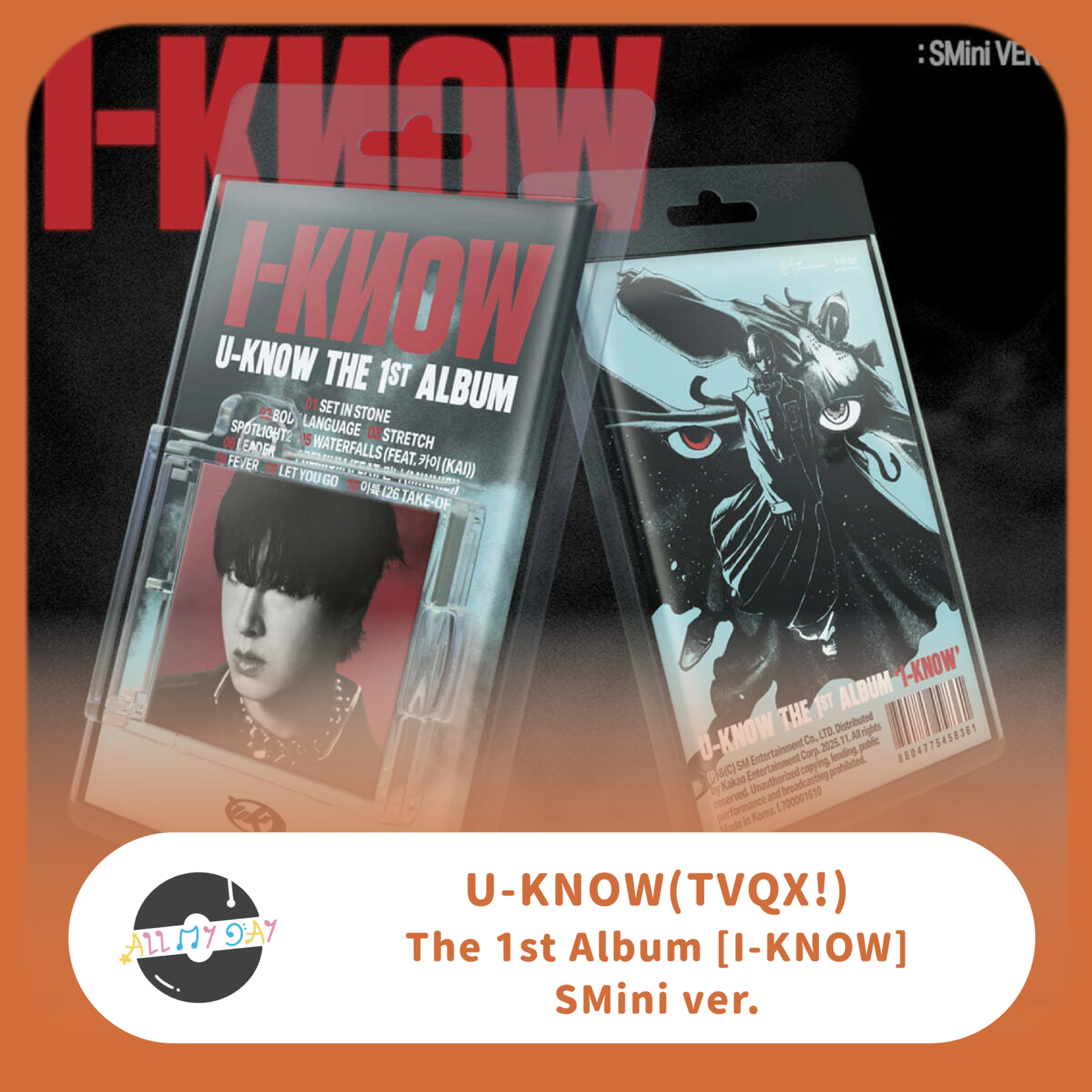 U-KNOW(東方神起) 正規一輯《I-KNOW》（SMini ver.）