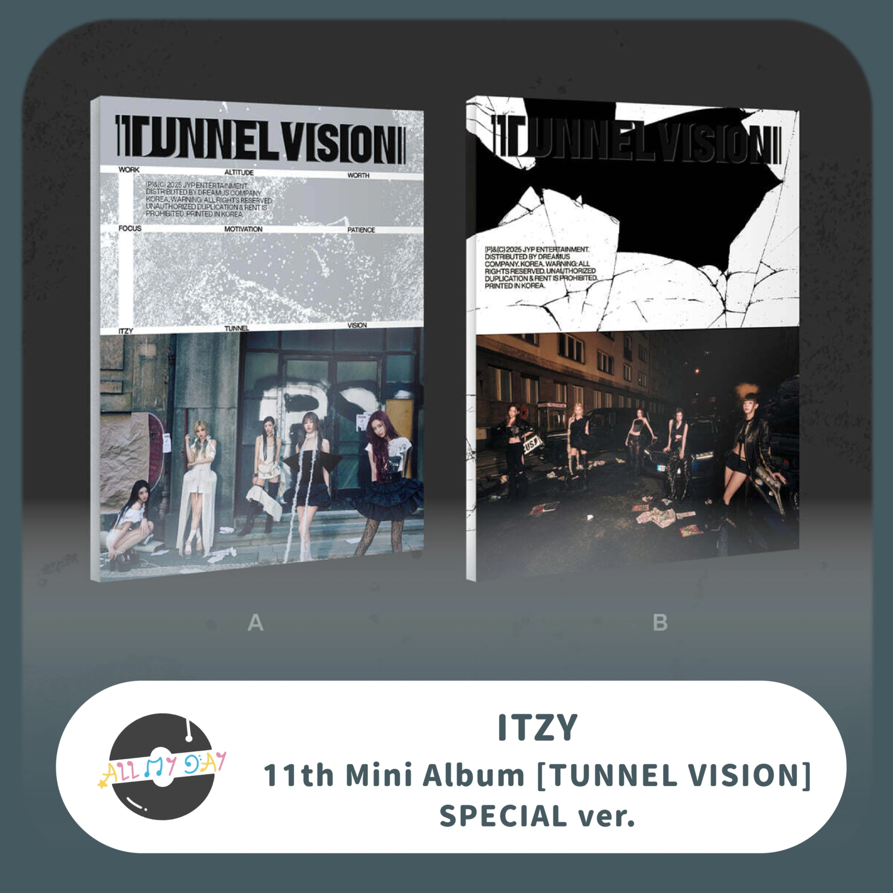 ITZY 迷你十一輯《TUNNEL VISION》(SPECIAL ver.)