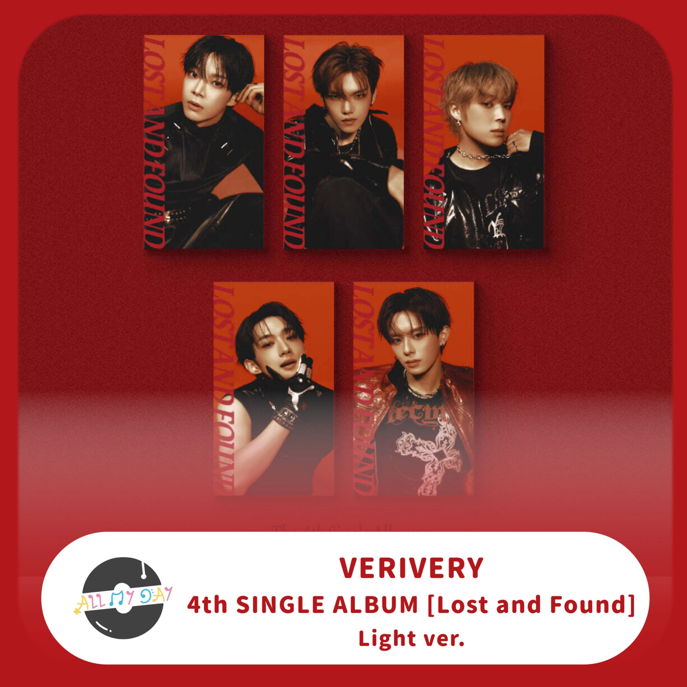 VERIVERY 單曲四輯《Lost and Found》(Light ver.)
