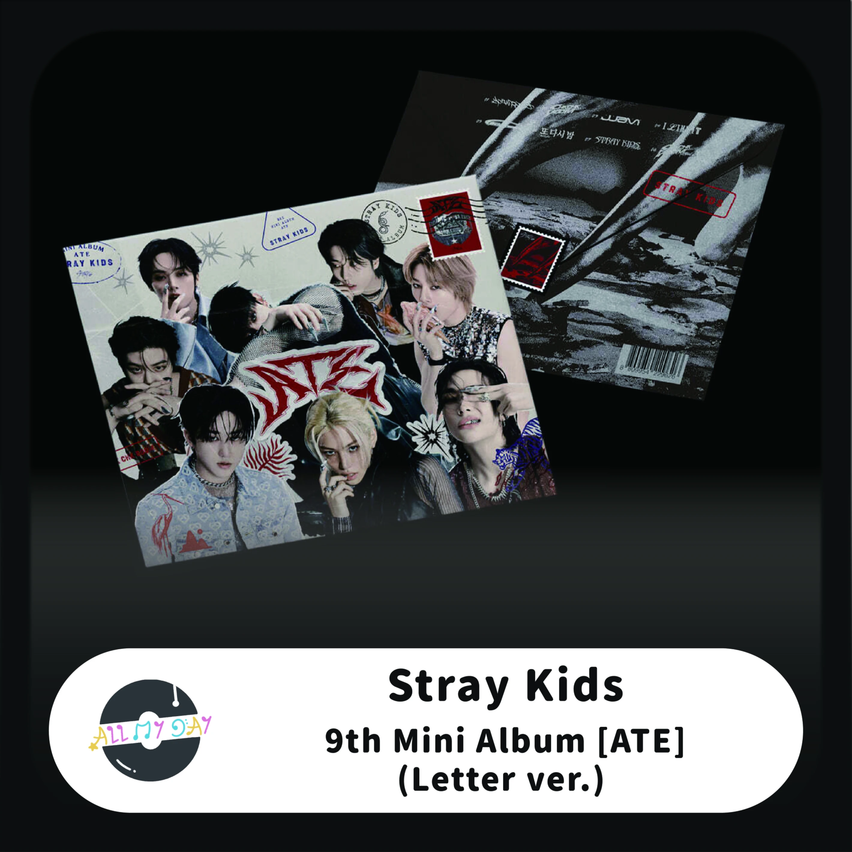 Stray Kids 迷你九輯《ATE》(Letter ver.)