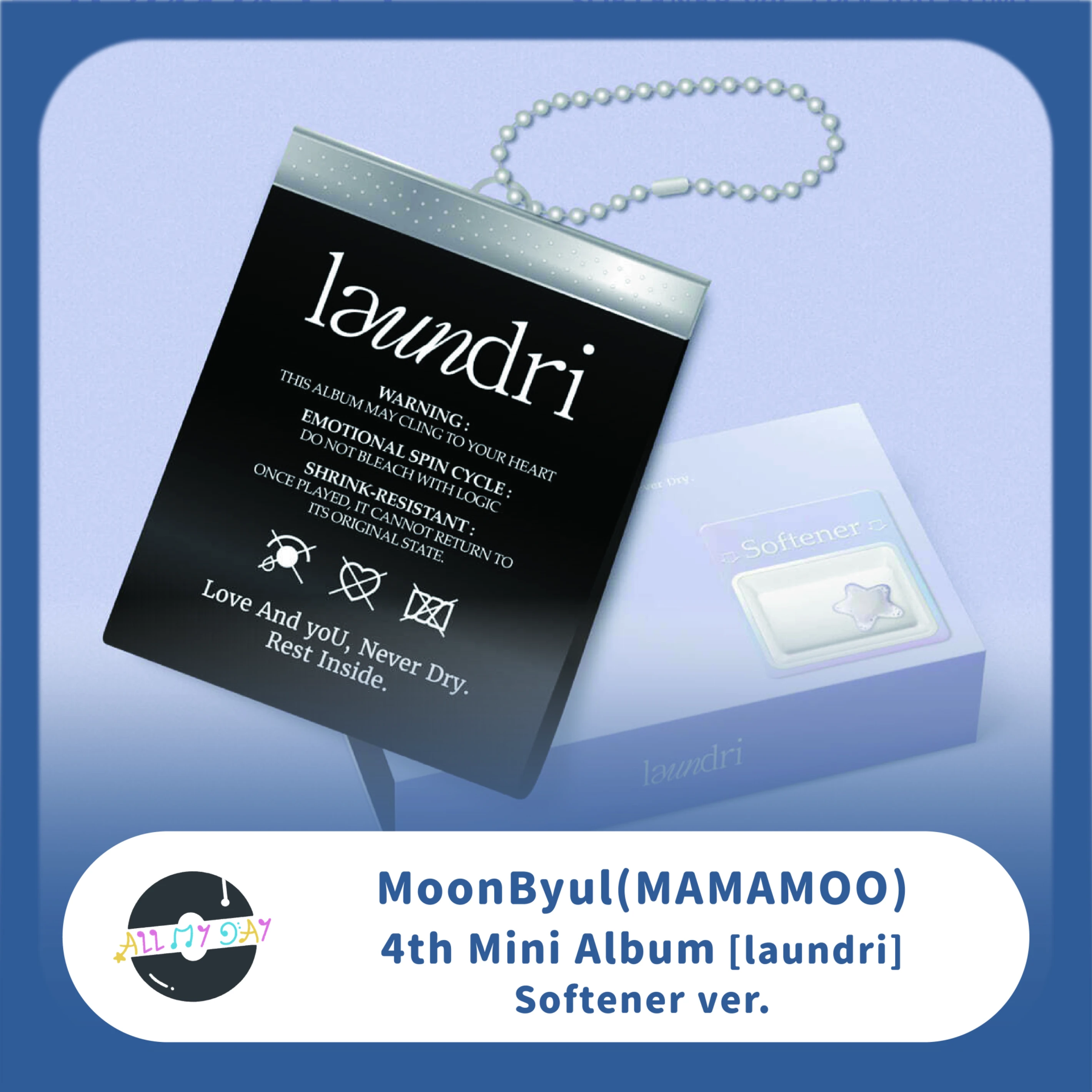 玟星 MoonByul(MAMAMOO) 迷你四輯《laundri》（Softener ver.）
