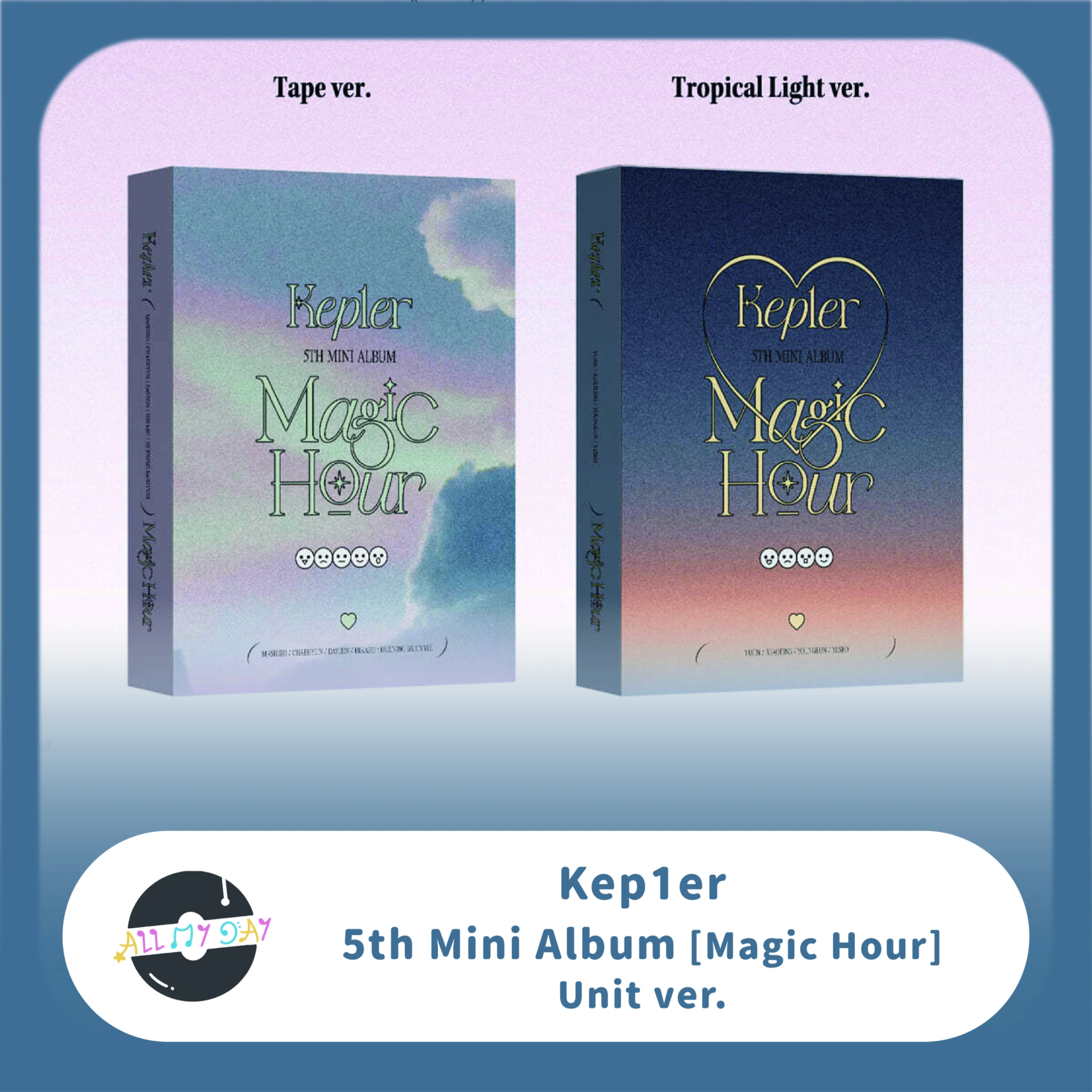Kep1er 迷你五輯《 Magic Hour 》(Unit ver.)