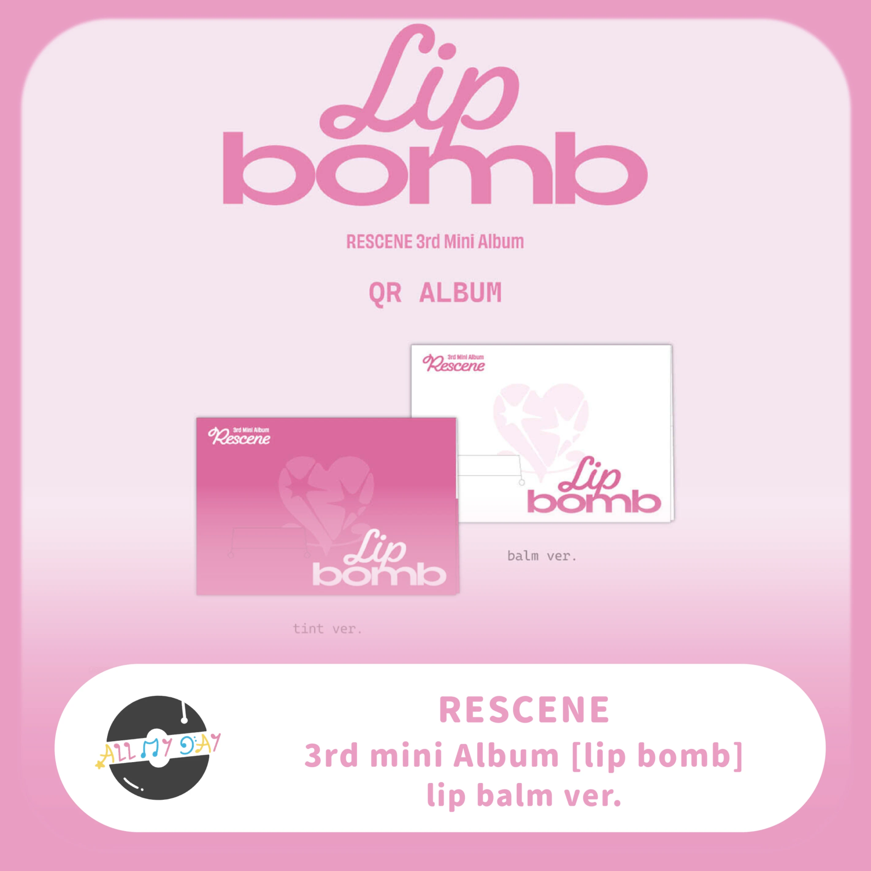 RESCENE 迷你三輯《lip bomb》(photocard ver.)