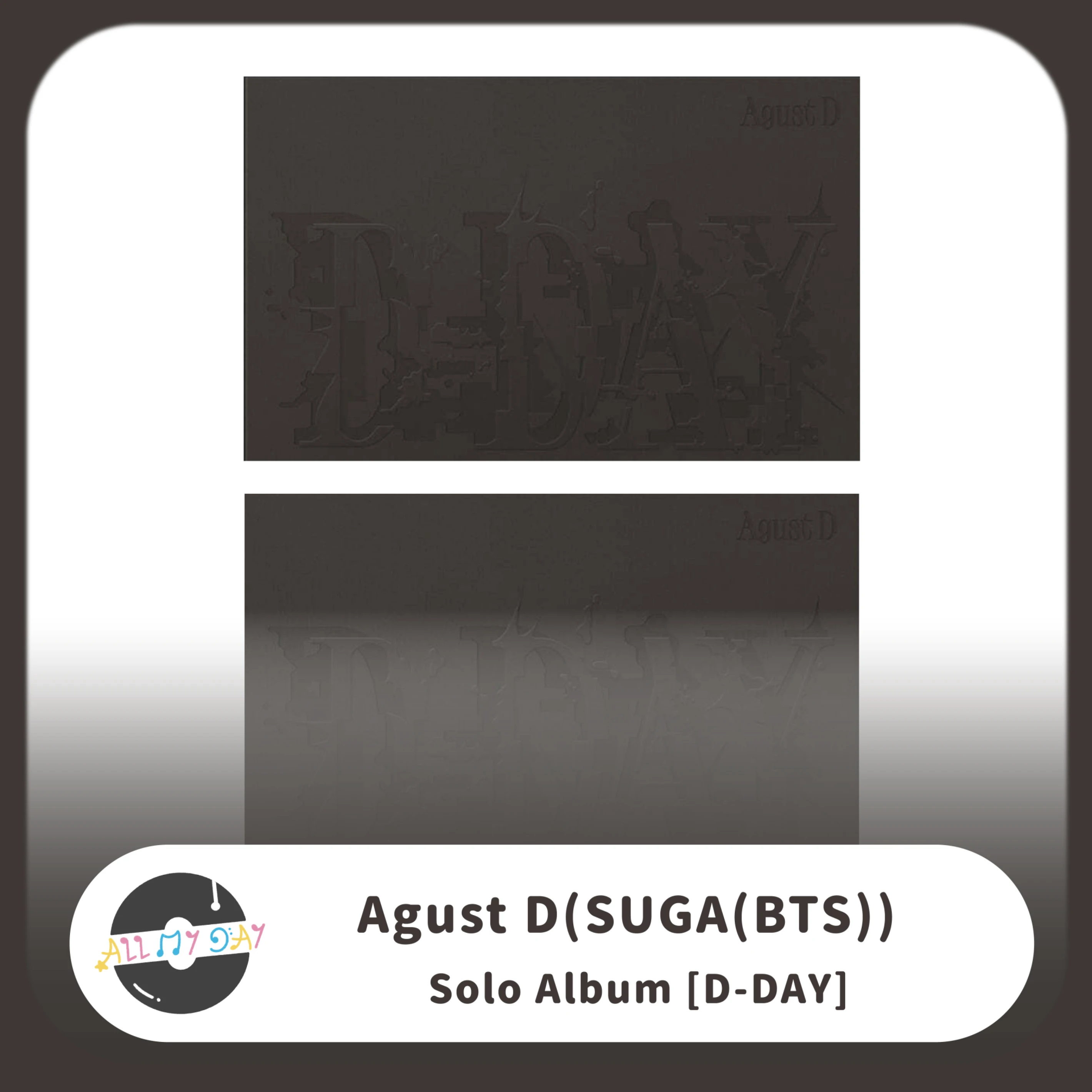 Agust D SUGA(BTS)《D-DAY》