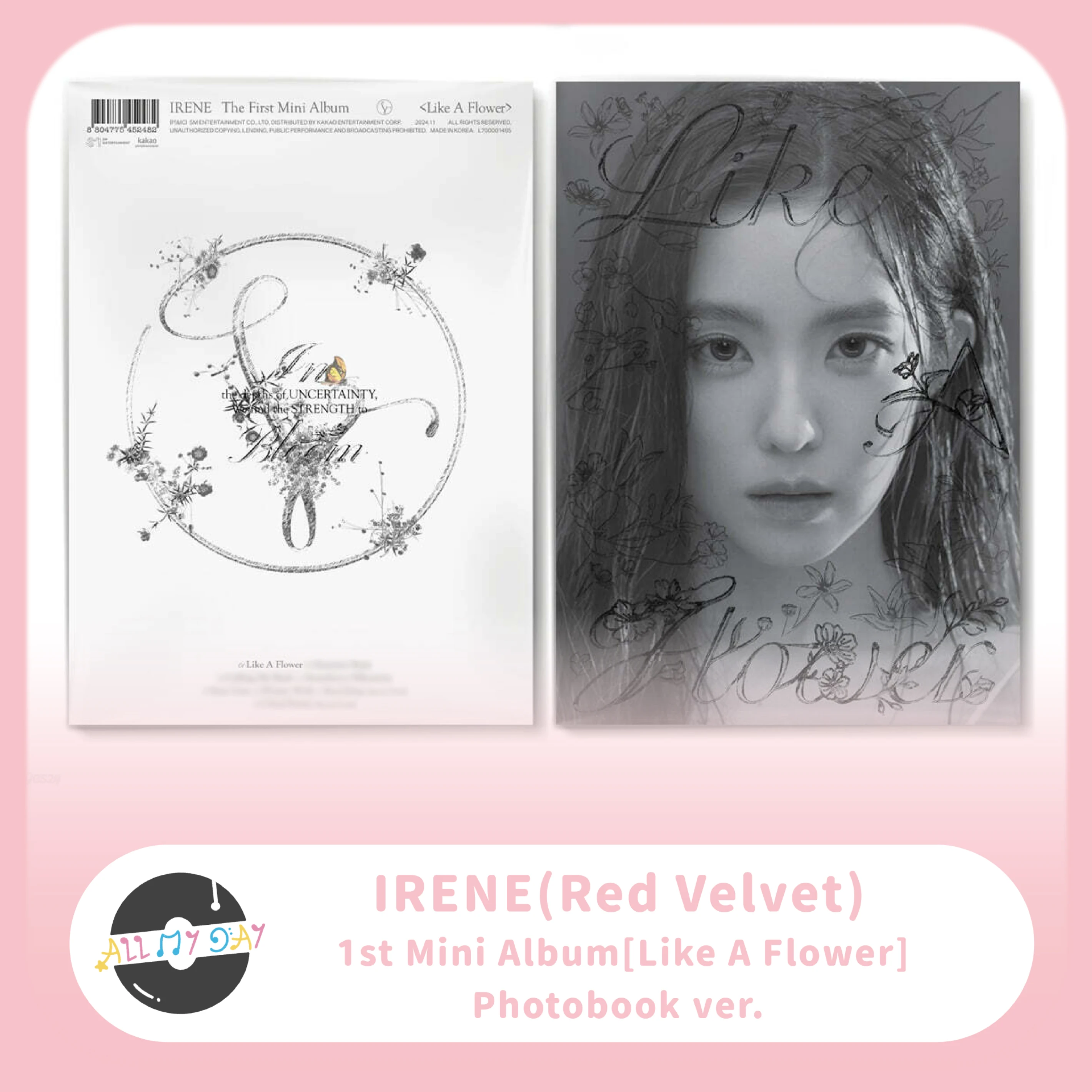 IRENE(Red Velvet) 迷你一輯《Like A Flower》（Photobook ver.）