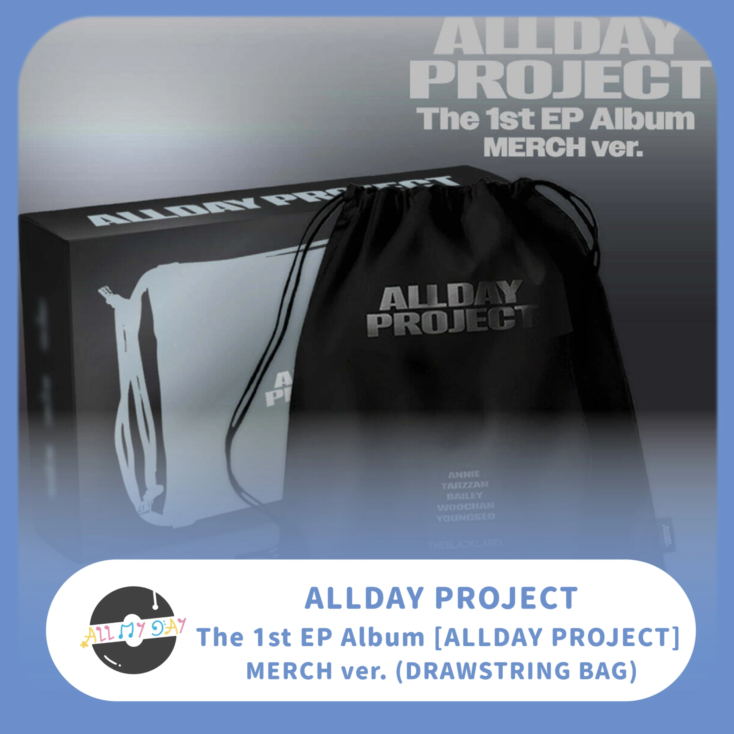 ALLDAY PROJECT 迷你一輯《ALLDAY PROJECT》(MERCH ver.)（DRAWSTRING BAG ver.）
