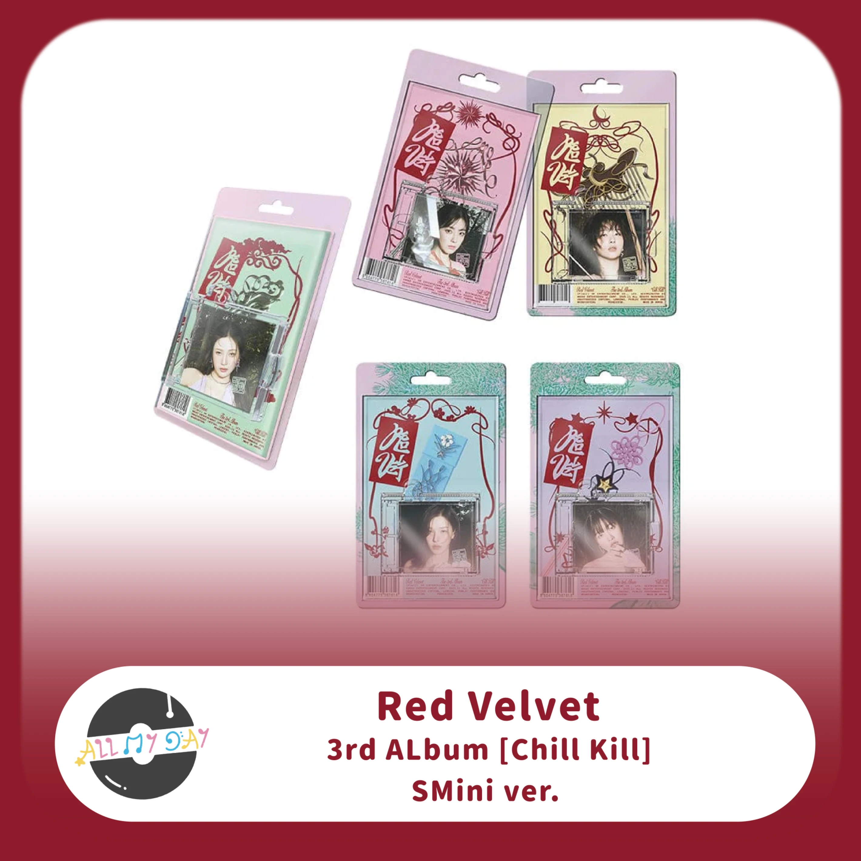 Red Velvet 正規三輯《Chill Kill》(SMini ver.)