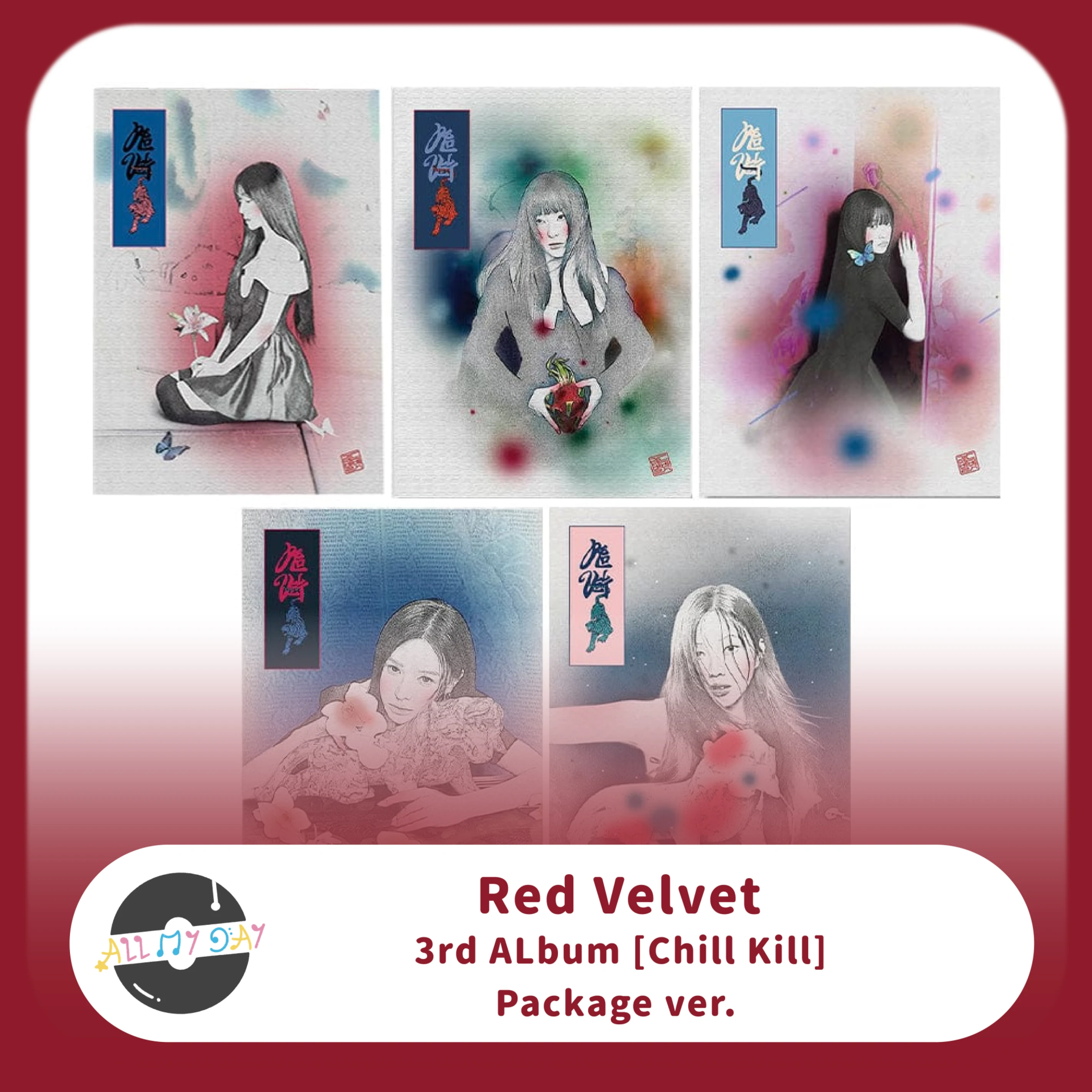 Red Velvet 正規三輯《Chill Kill》(Package ver.)