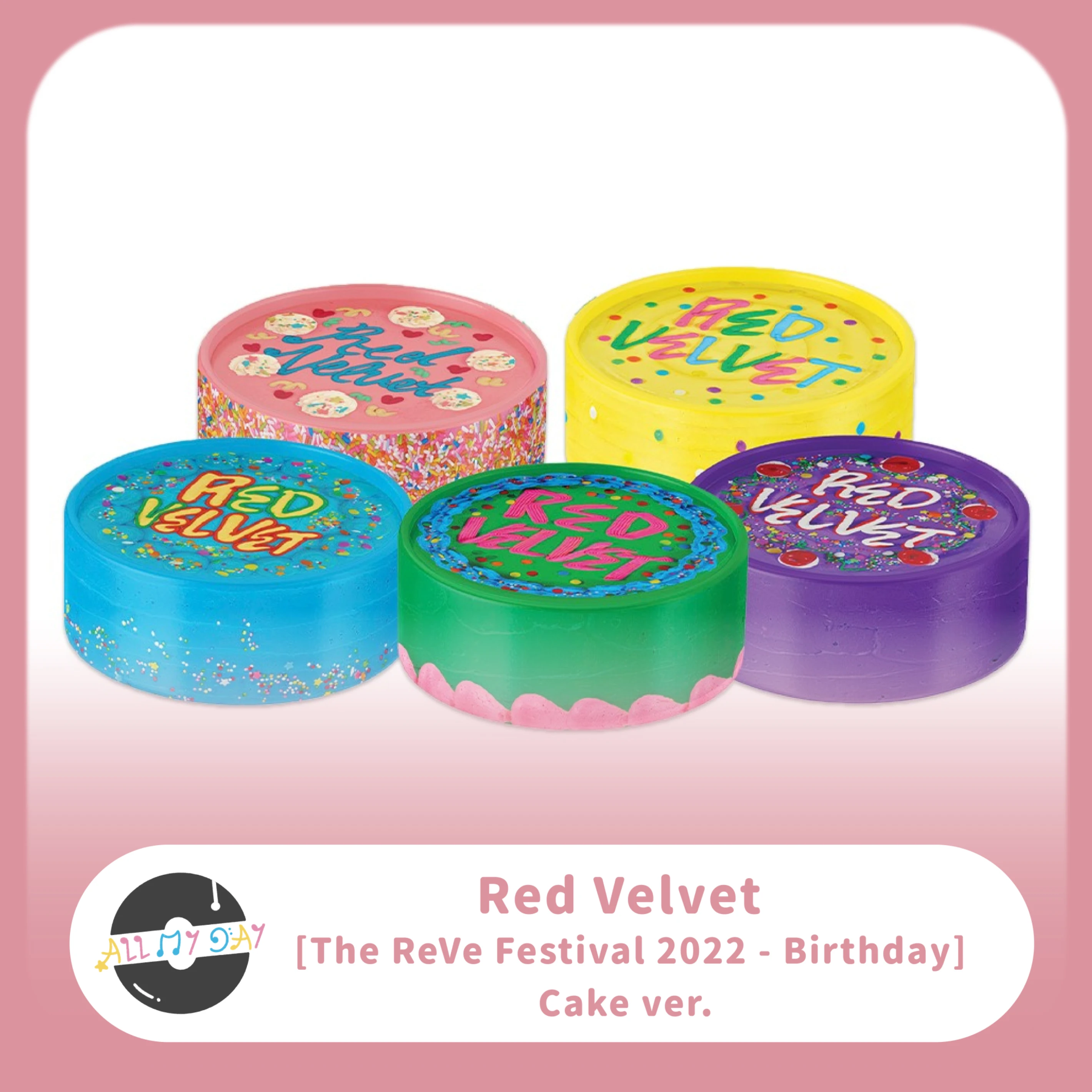 Red Velvet 迷你專輯《The ReVe Festival 2022 - Birthday》(Cake ver.)