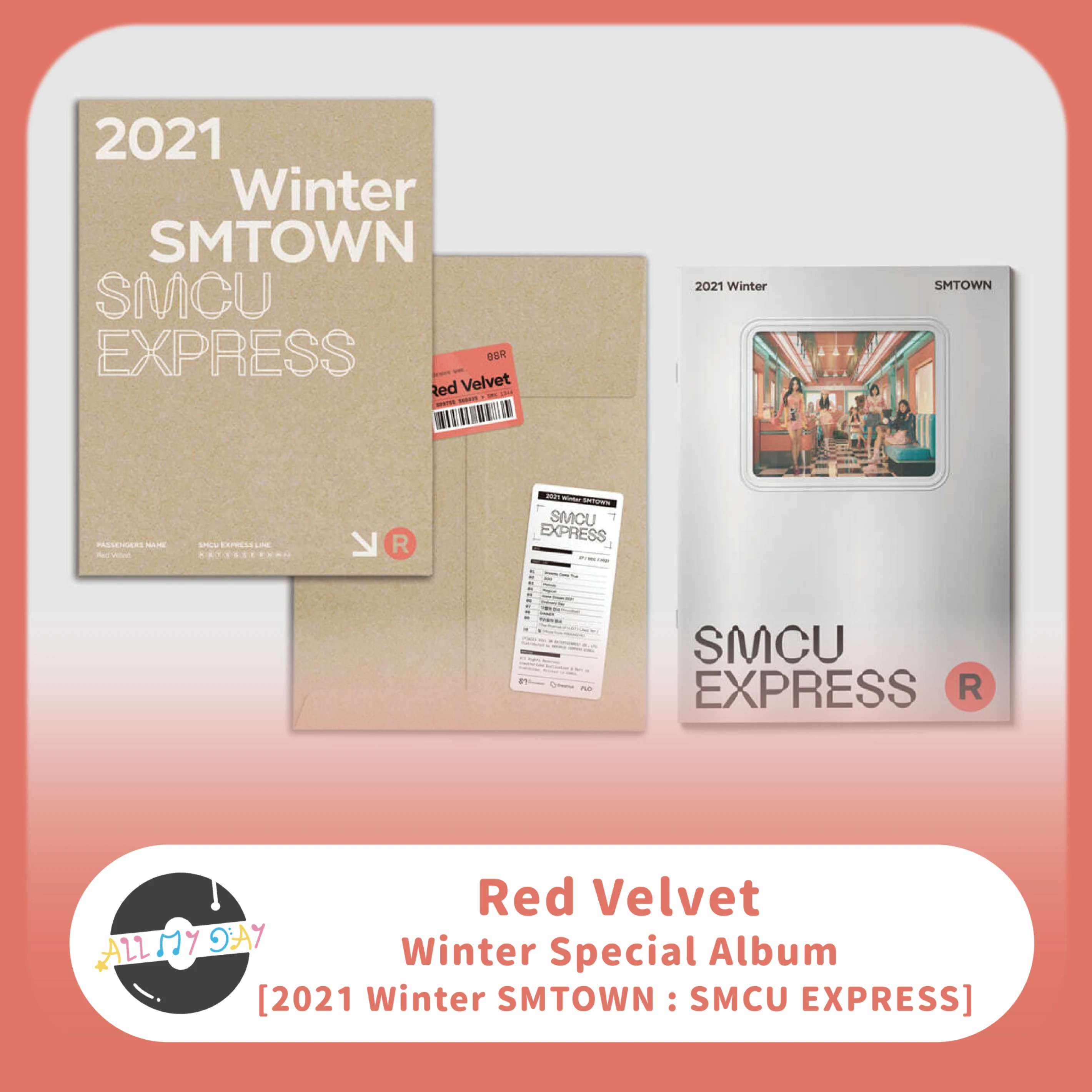 Red Velvet 冬季特別專輯《2021 Winter SMTOWN : SMCU EXPRESS》