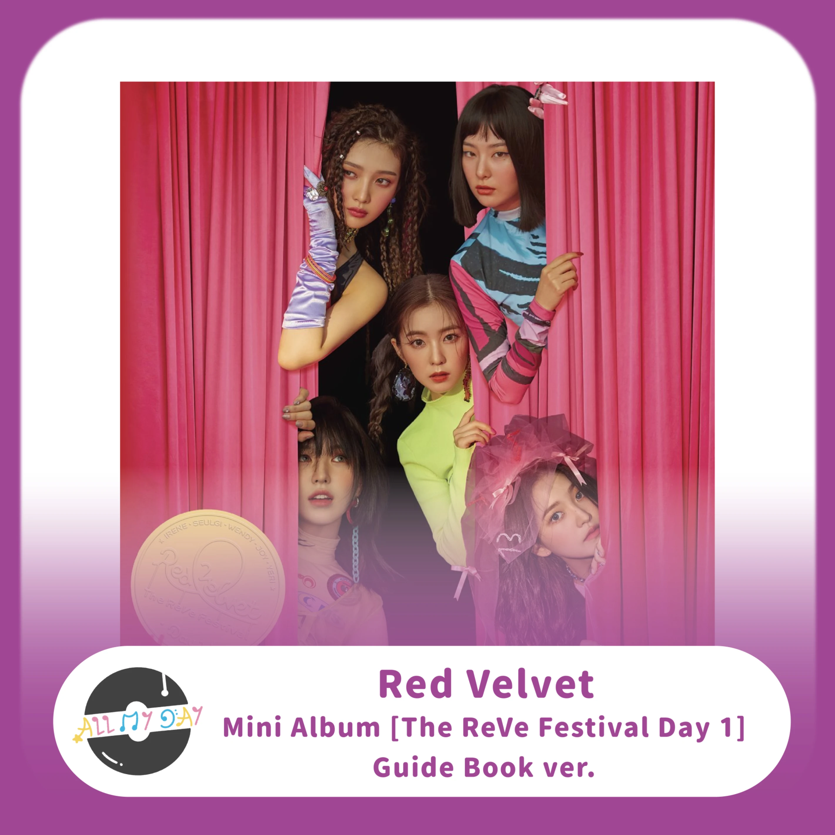 Red Velvet 迷你專輯《The ReVe Festival Day 1》(Guide Book ver.)