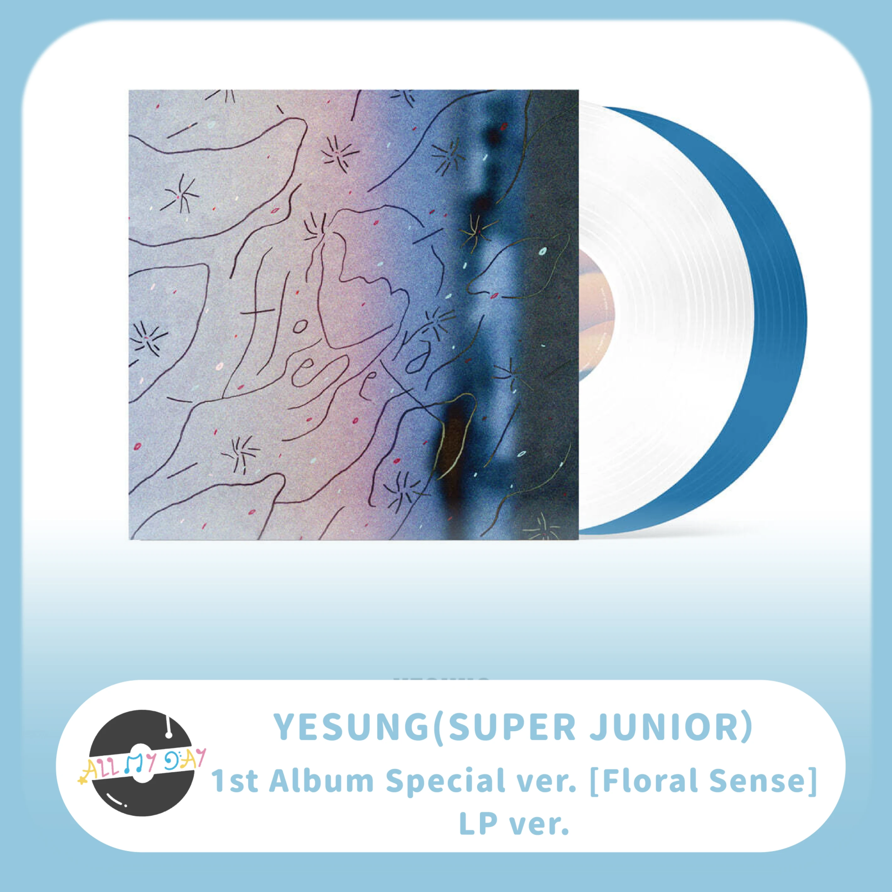 藝聲YESUNG(SUPER JUNIOR) 正規一輯特別版《Floral Sense》(LP ver