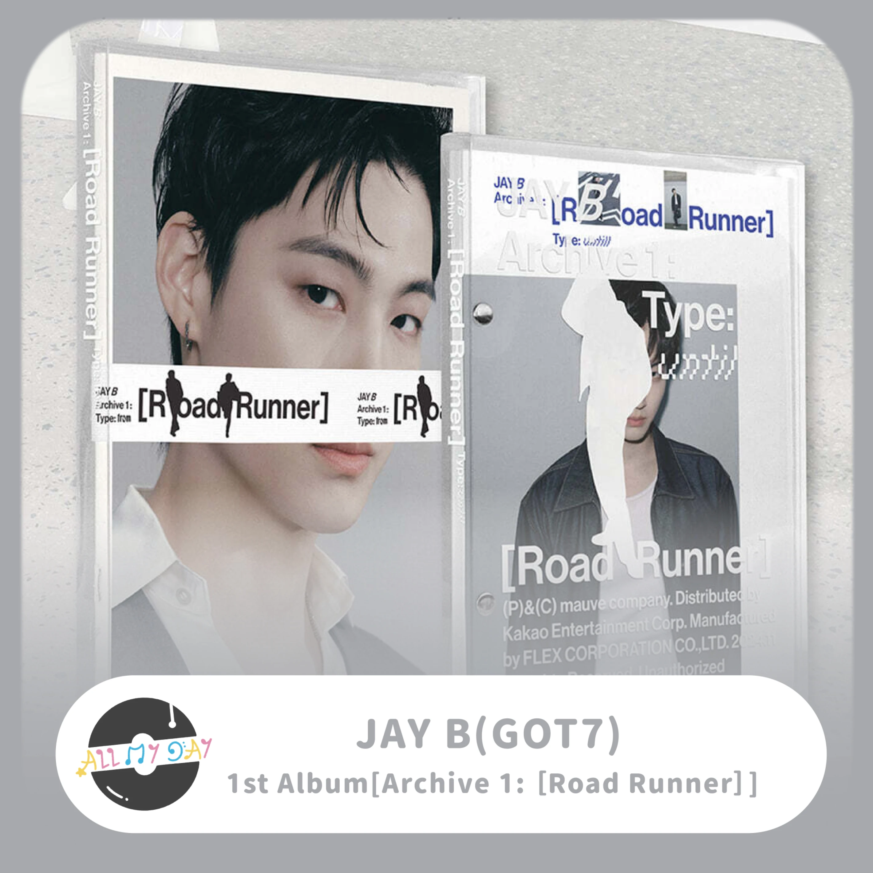 林在範 JAY B(GOT7) 正規一輯《Archive 1: ［Road Runner］》