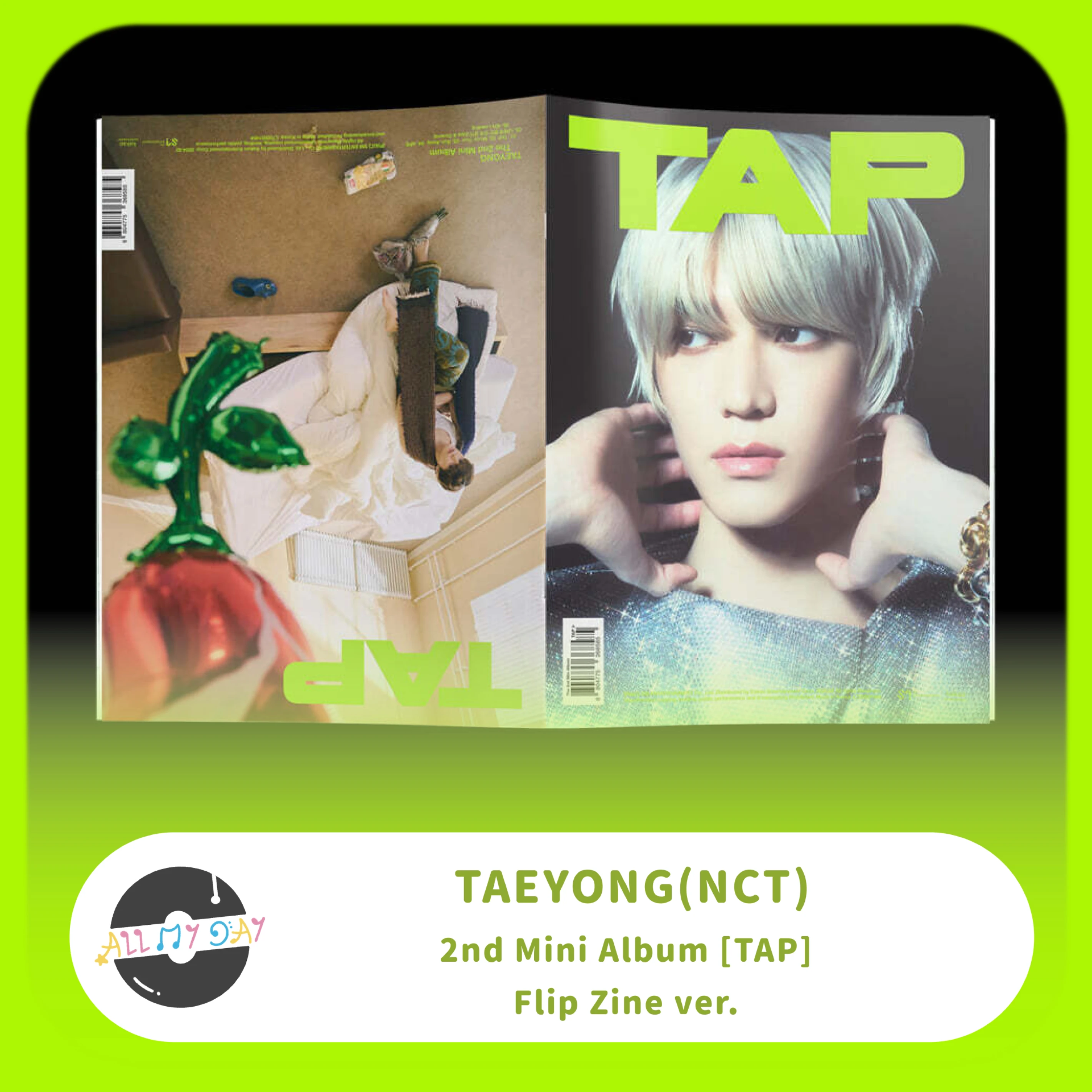 李泰容 TAEYONG(NCT) 迷你二輯《TAP》(Flip Zine ver.)
