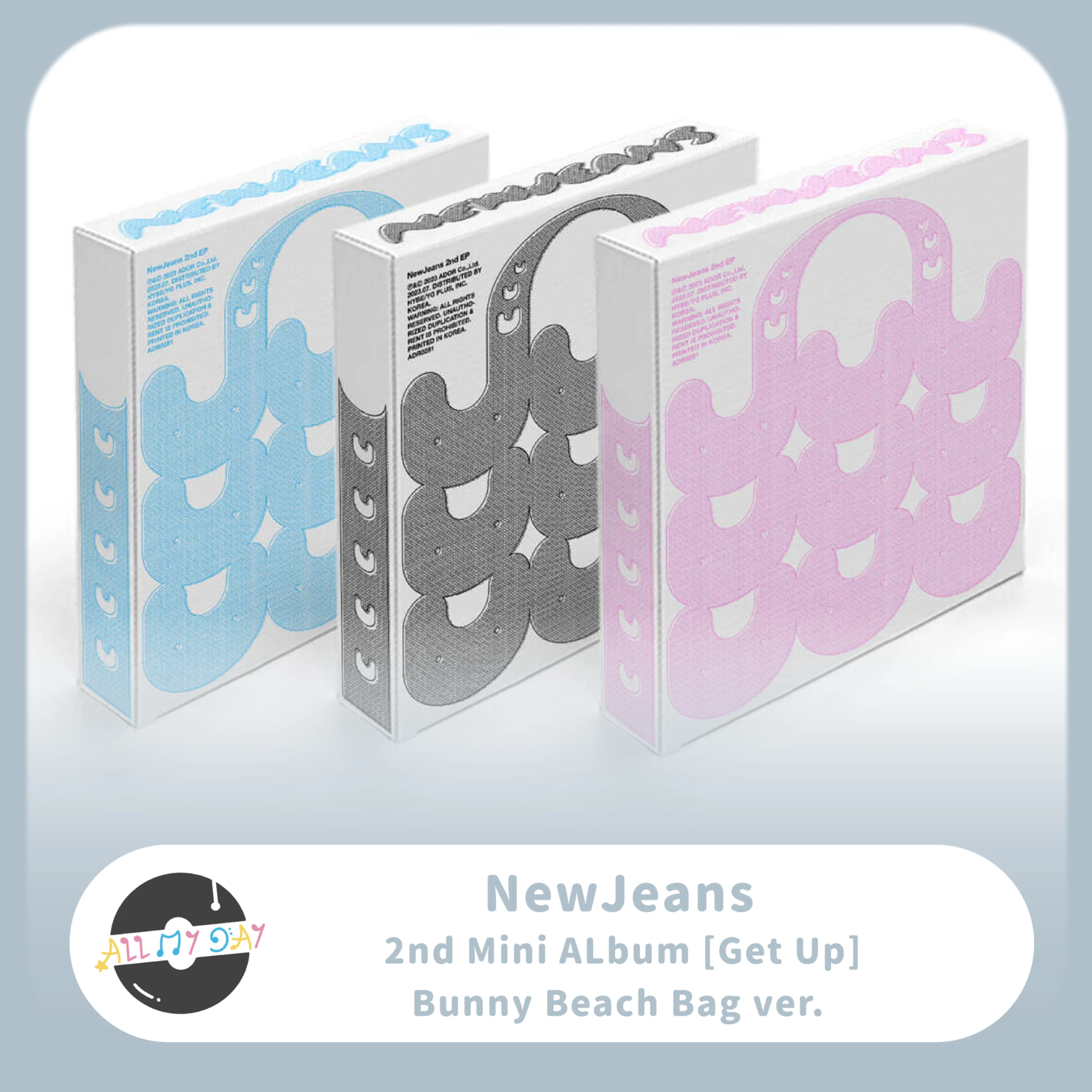 NewJeans 迷你二輯《Get Up》(Bunny Beach Bag ver.)