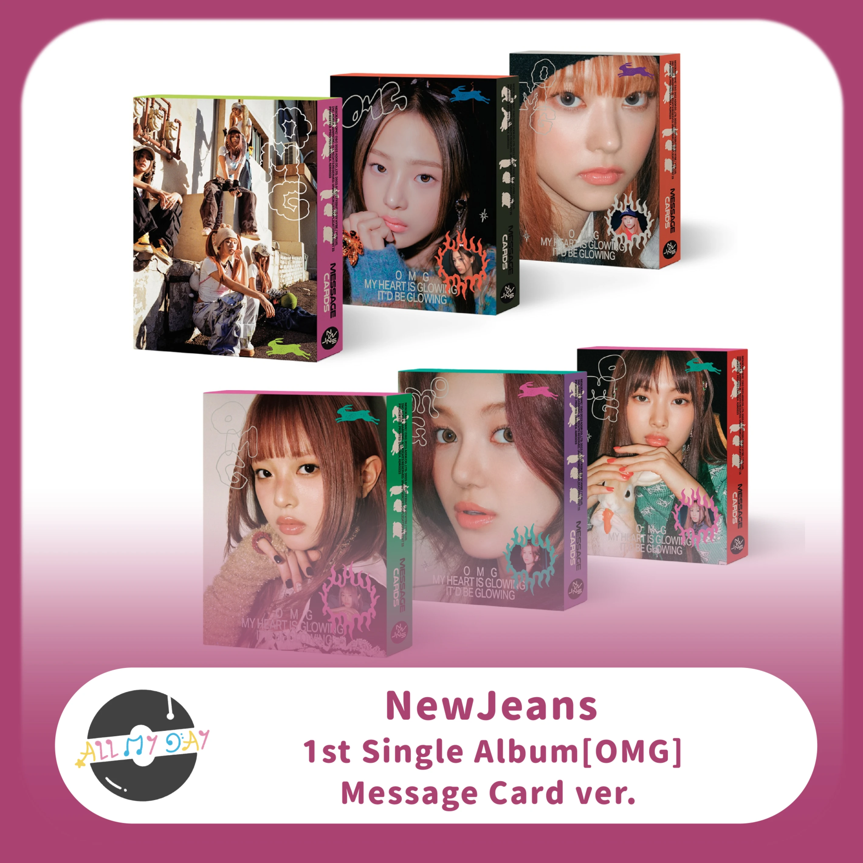 NewJeans 單曲一輯《OMG》(Message Card ver.)