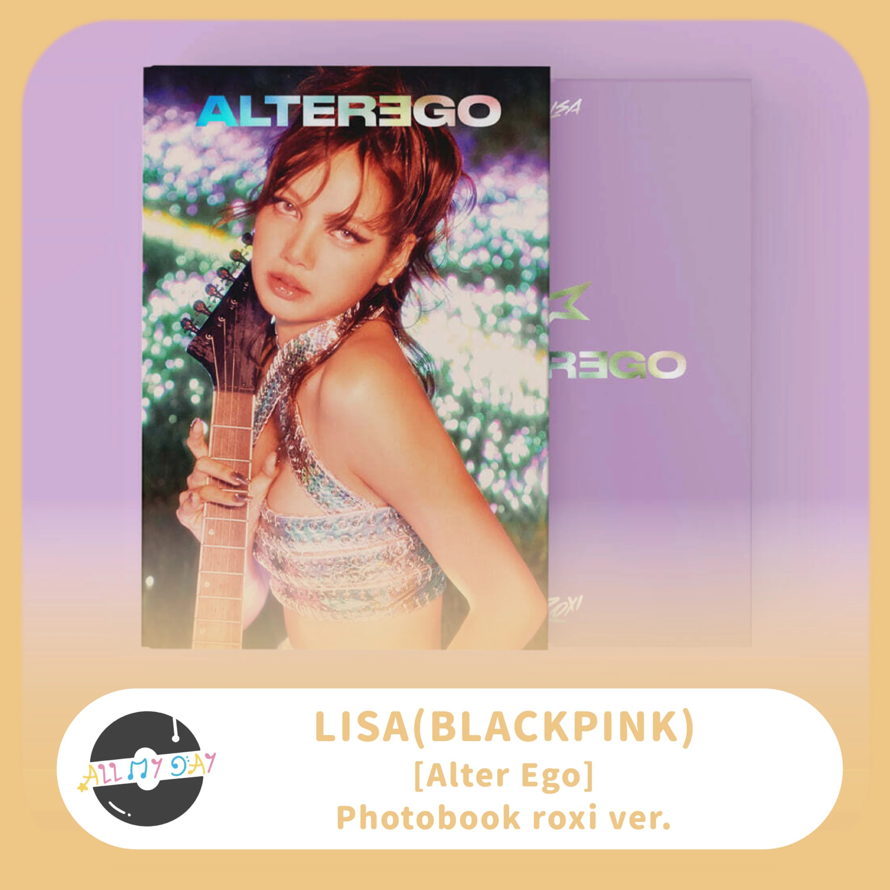 LISA(BLACKPINK) 錄音室專輯一輯《Alter Ego》（Photobook roxi ver.）