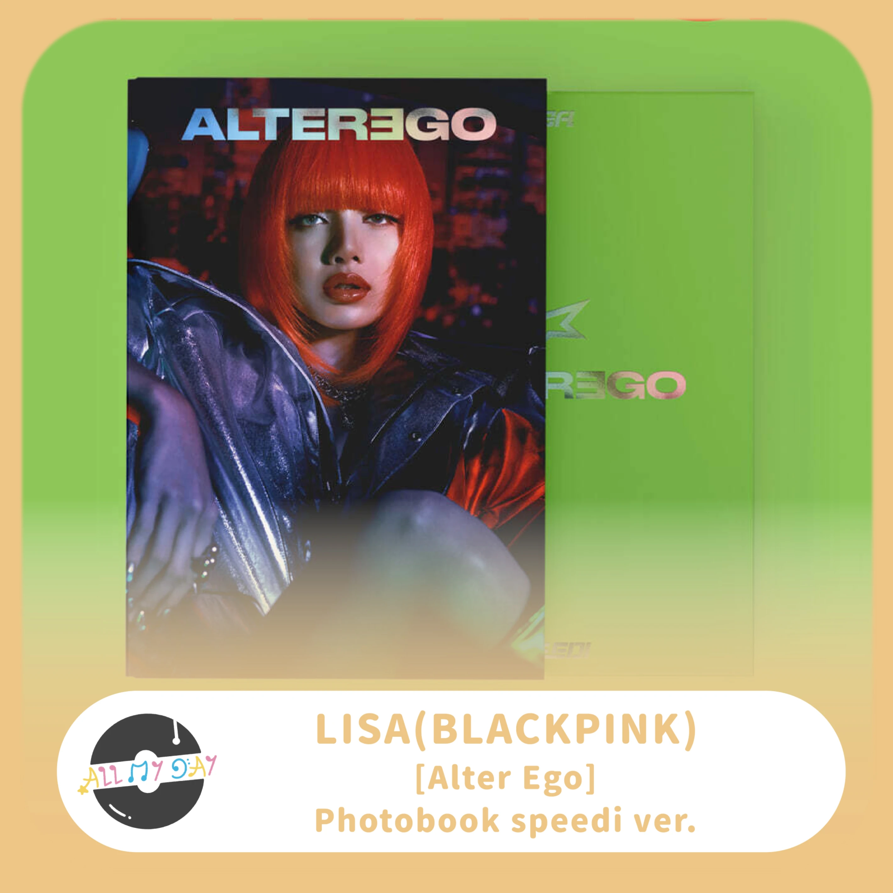 LISA(BLACKPINK) 錄音室專輯一輯《Alter Ego》（Photobook speedi ver.）