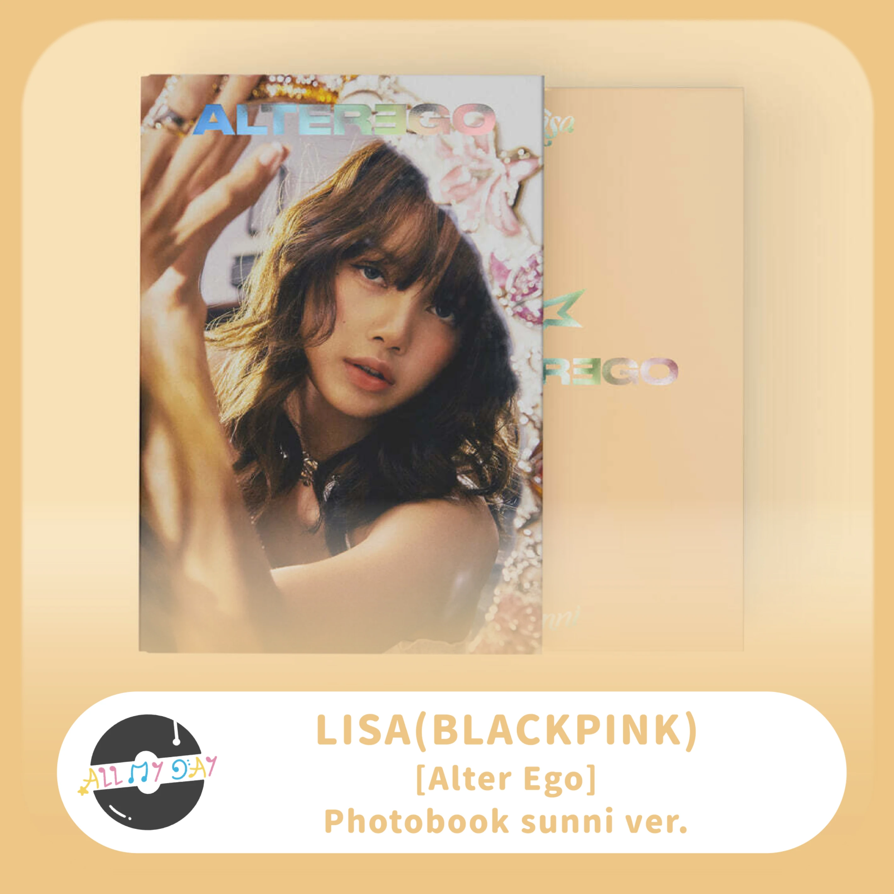 LISA(BLACKPINK) 錄音室專輯一輯《Alter Ego》（Photobook sunni ver.）