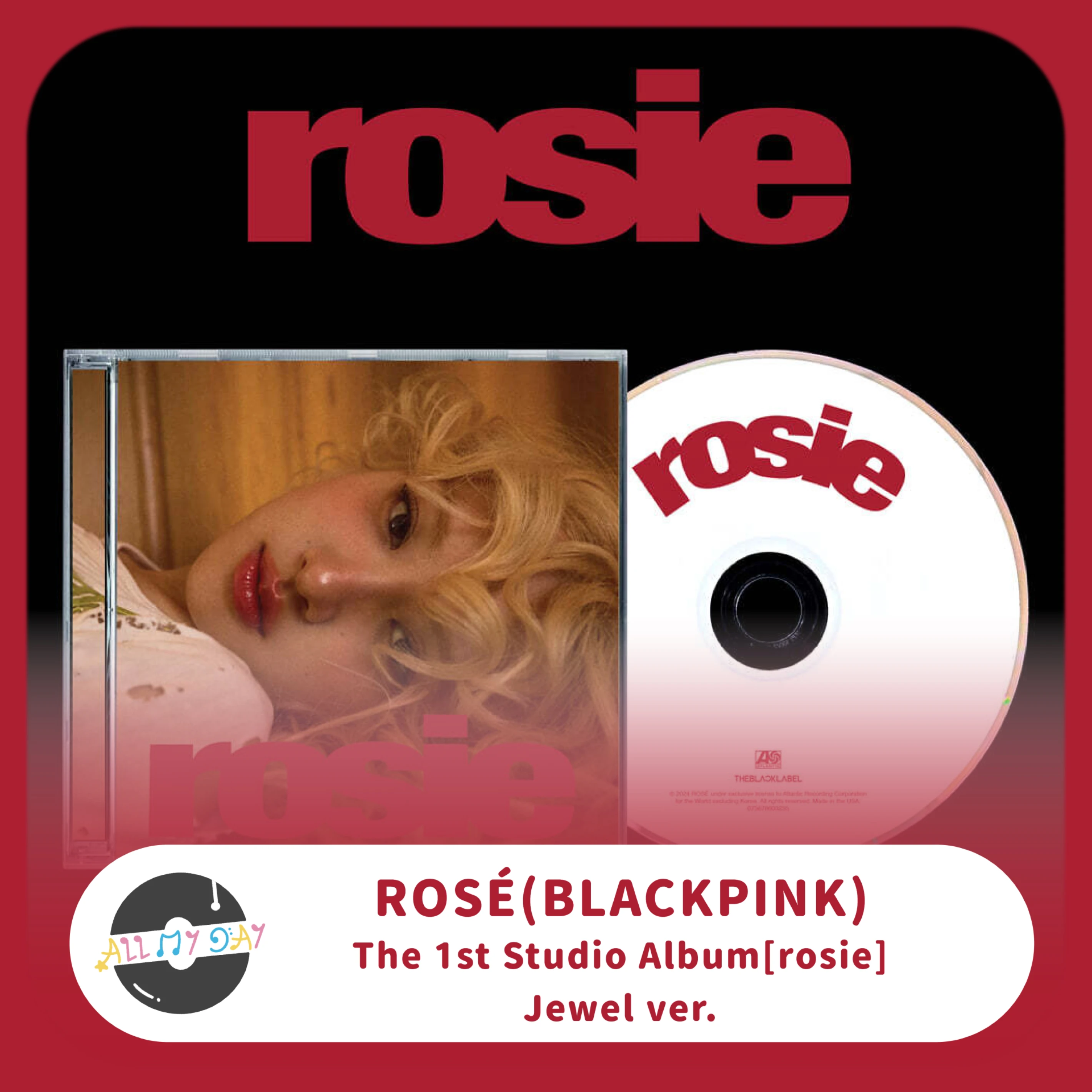 ROSÉ(BLACKPINK) 一輯《rosie》(Jewel ver.)