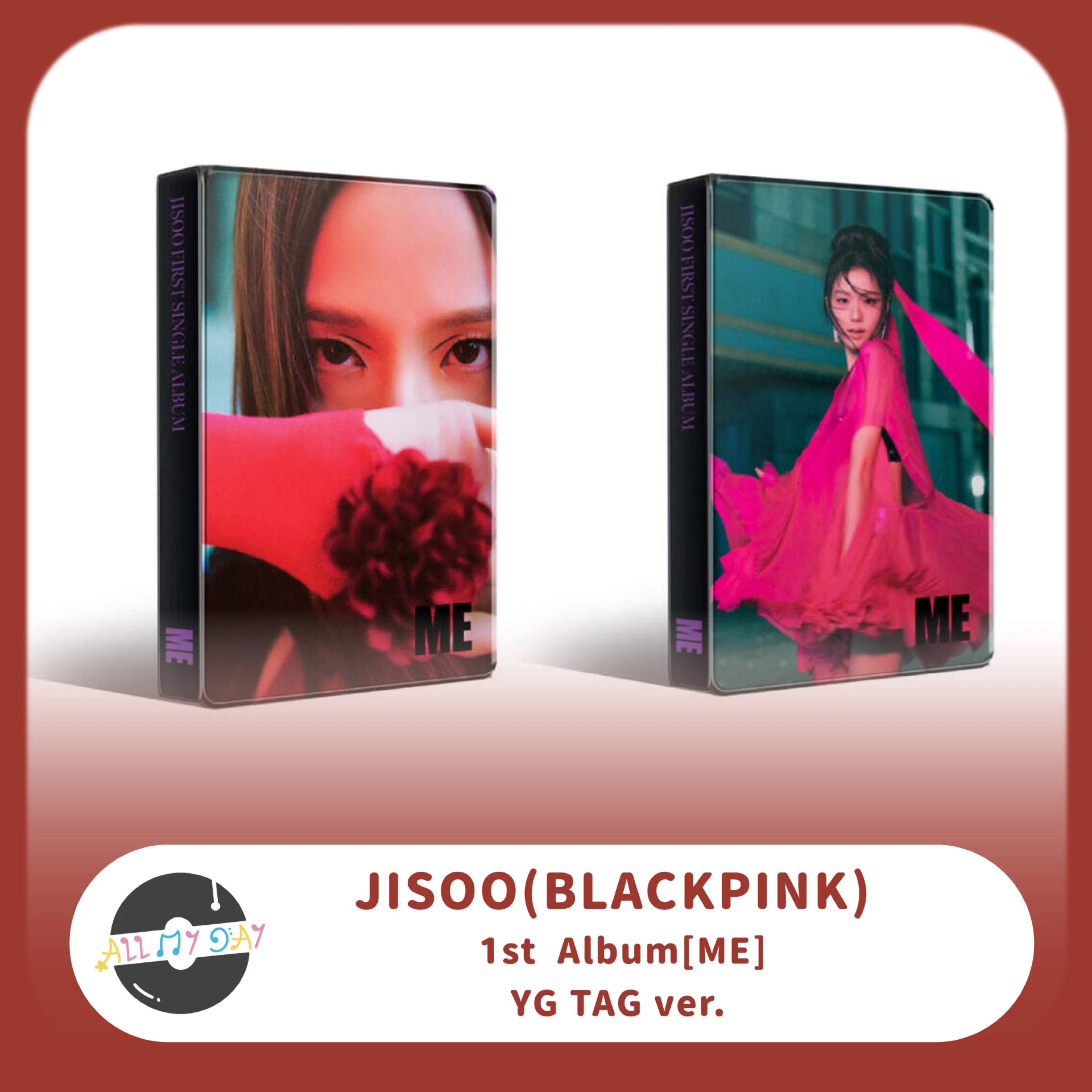 智秀 JISOO(BLACKPINK) 單曲一輯《ME》(YG TAG ALBUM ver.)
