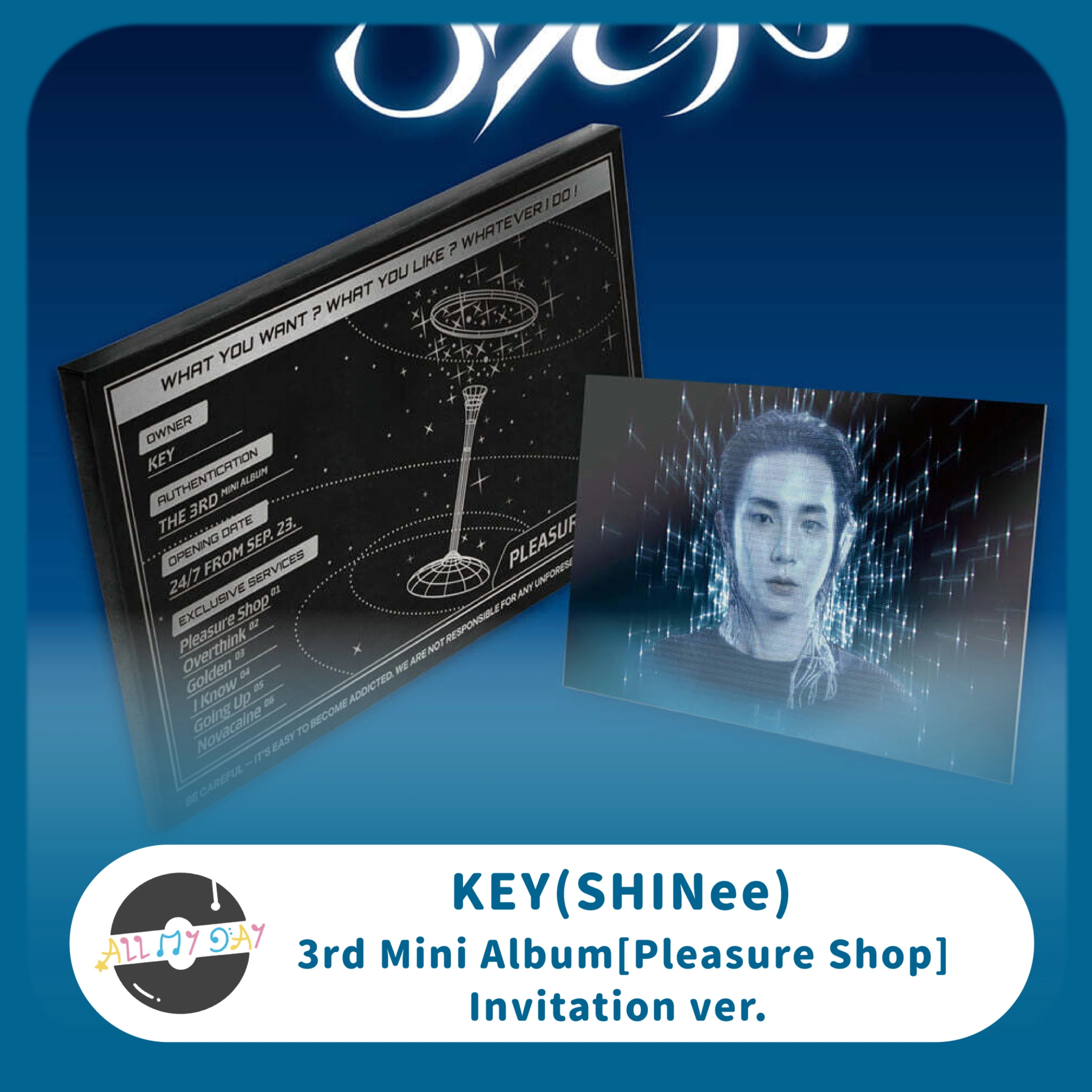 KEY(SHINee) 迷你三輯《Pleasure Shop》（Invitation ver.）
