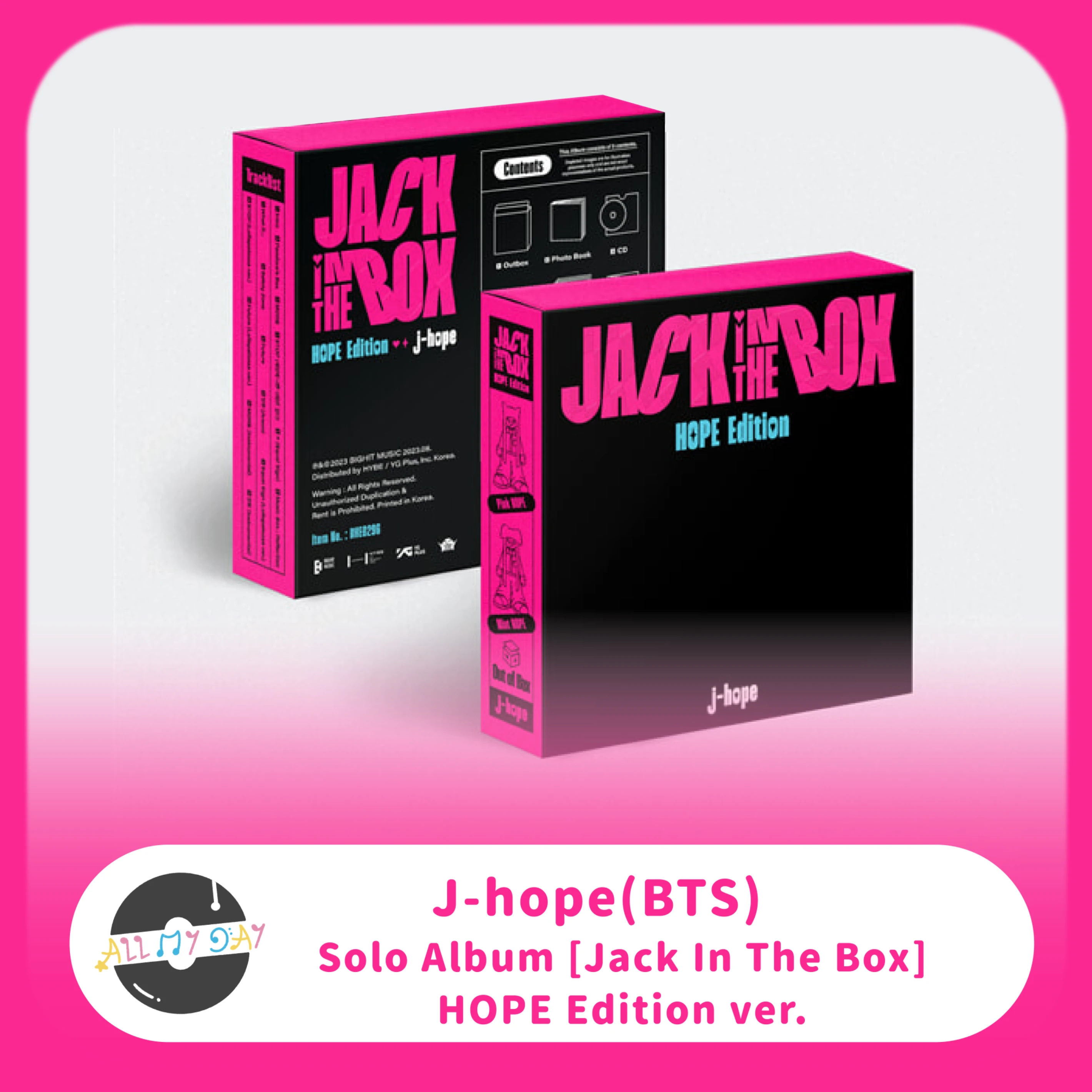 鄭號錫 j-hope(BTS)《Jack In The Box》(HOPE Edition)