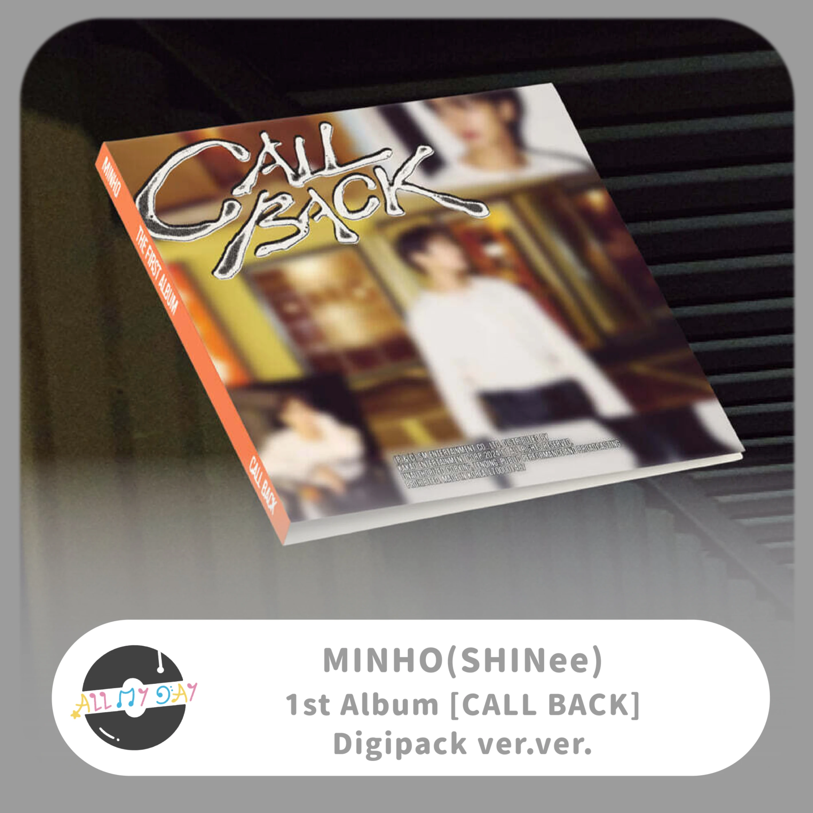 珉豪 MINHO(SHINee) 正規一輯《CALL BACK》(Digipack ver.)