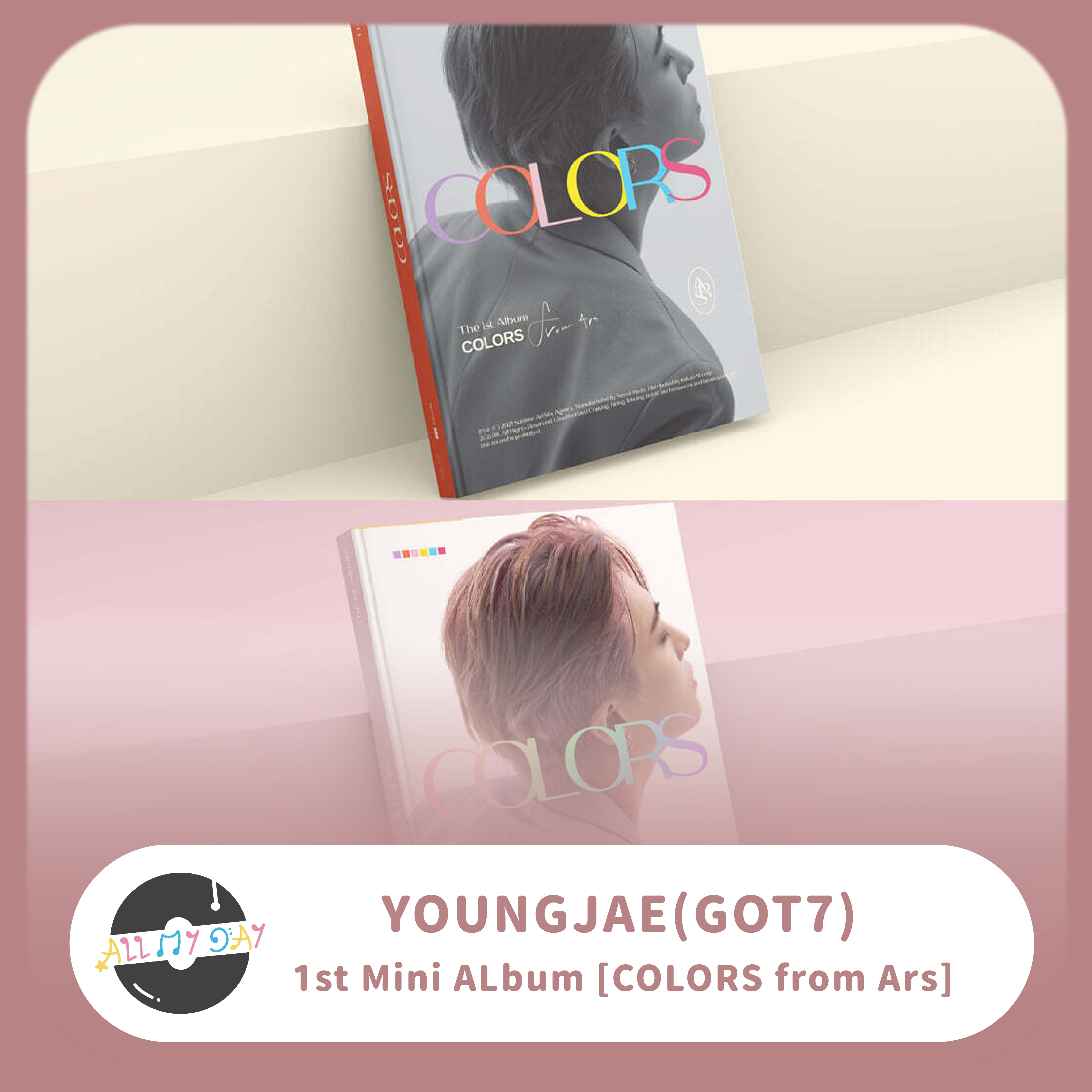 榮宰 YOUNGJAE(GOT7) 迷你一輯《COLORS from Ars》 | ALL MY DAY