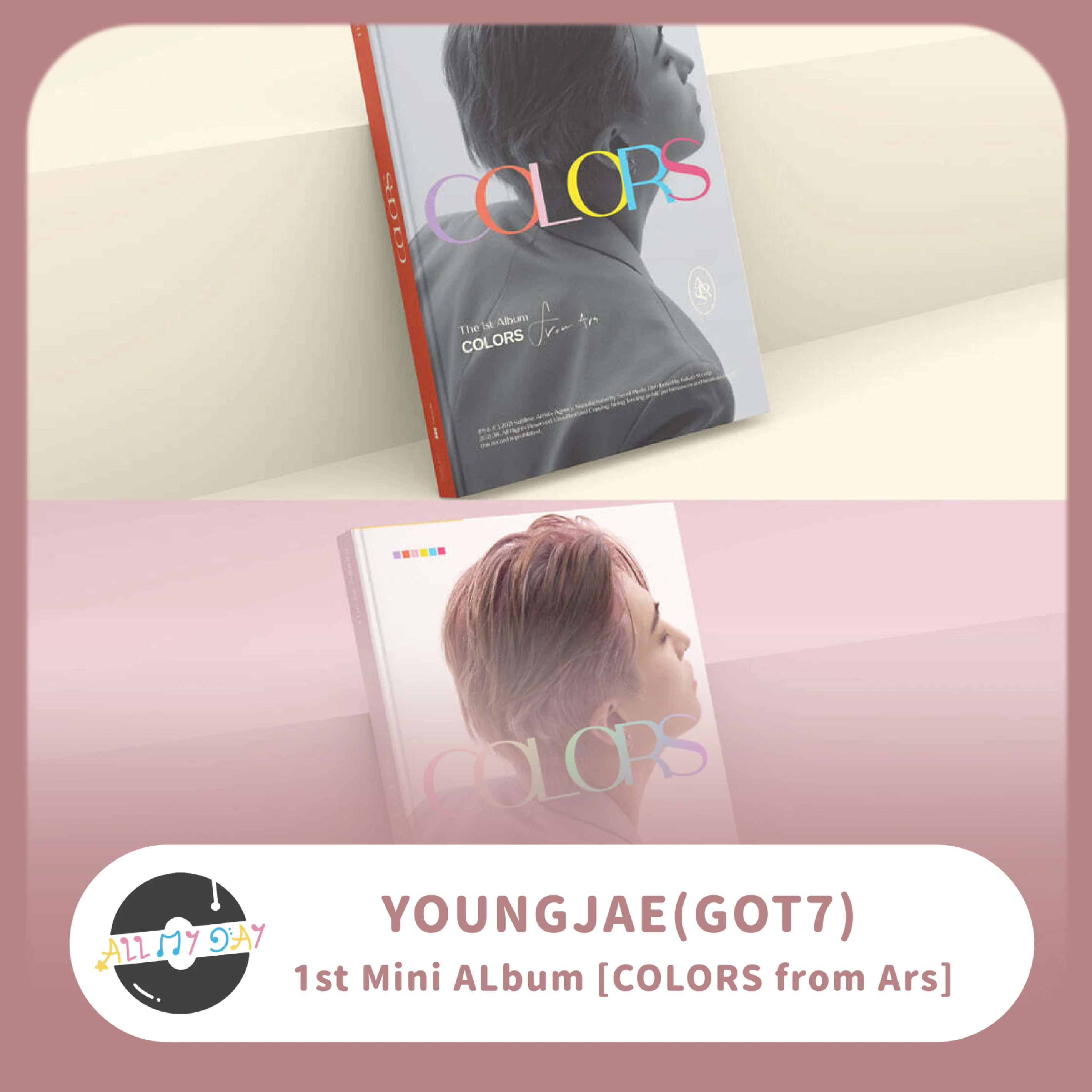 榮宰 YOUNGJAE(GOT7) 迷你一輯《COLORS from Ars》