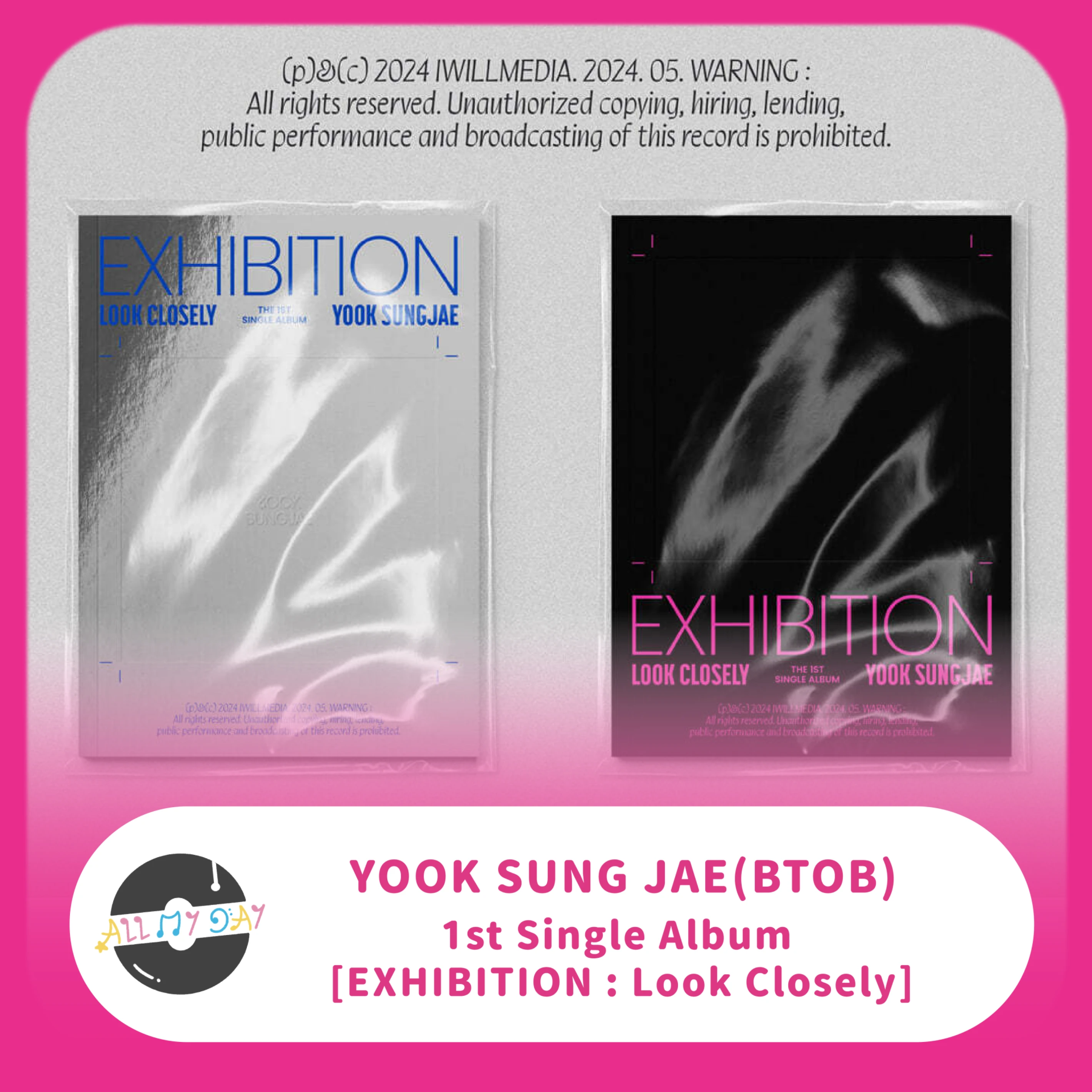陸星材 YOOK SUNG JAE(BTOB) 單曲一輯《EXHIBITION : Look Closely》