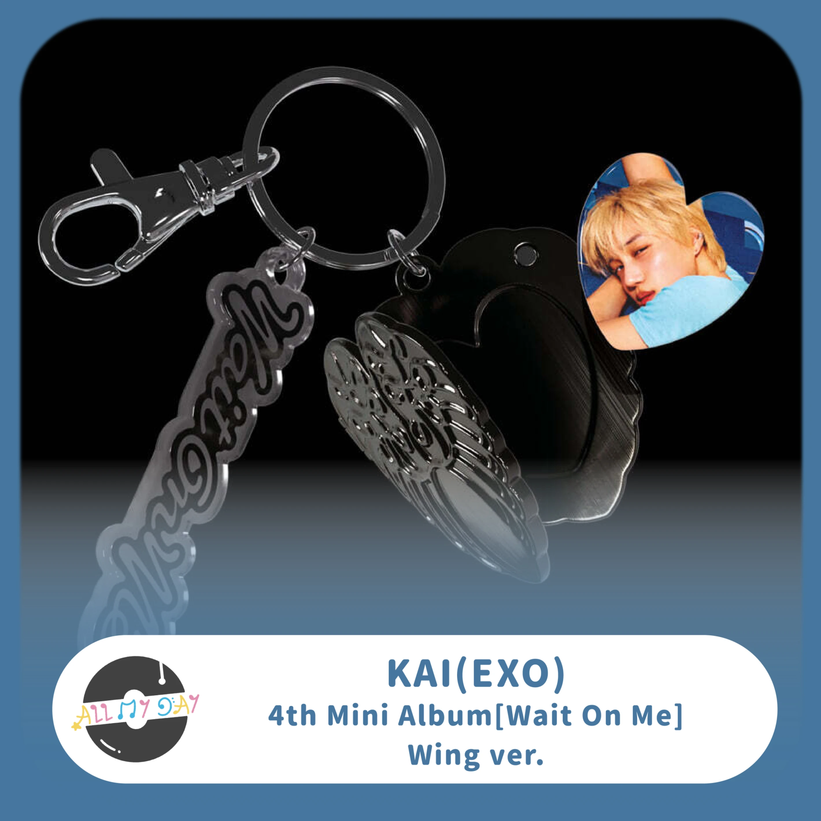 金鍾仁 KAI(EXO) 迷你四輯《Wait On Me》（Wing ver.）