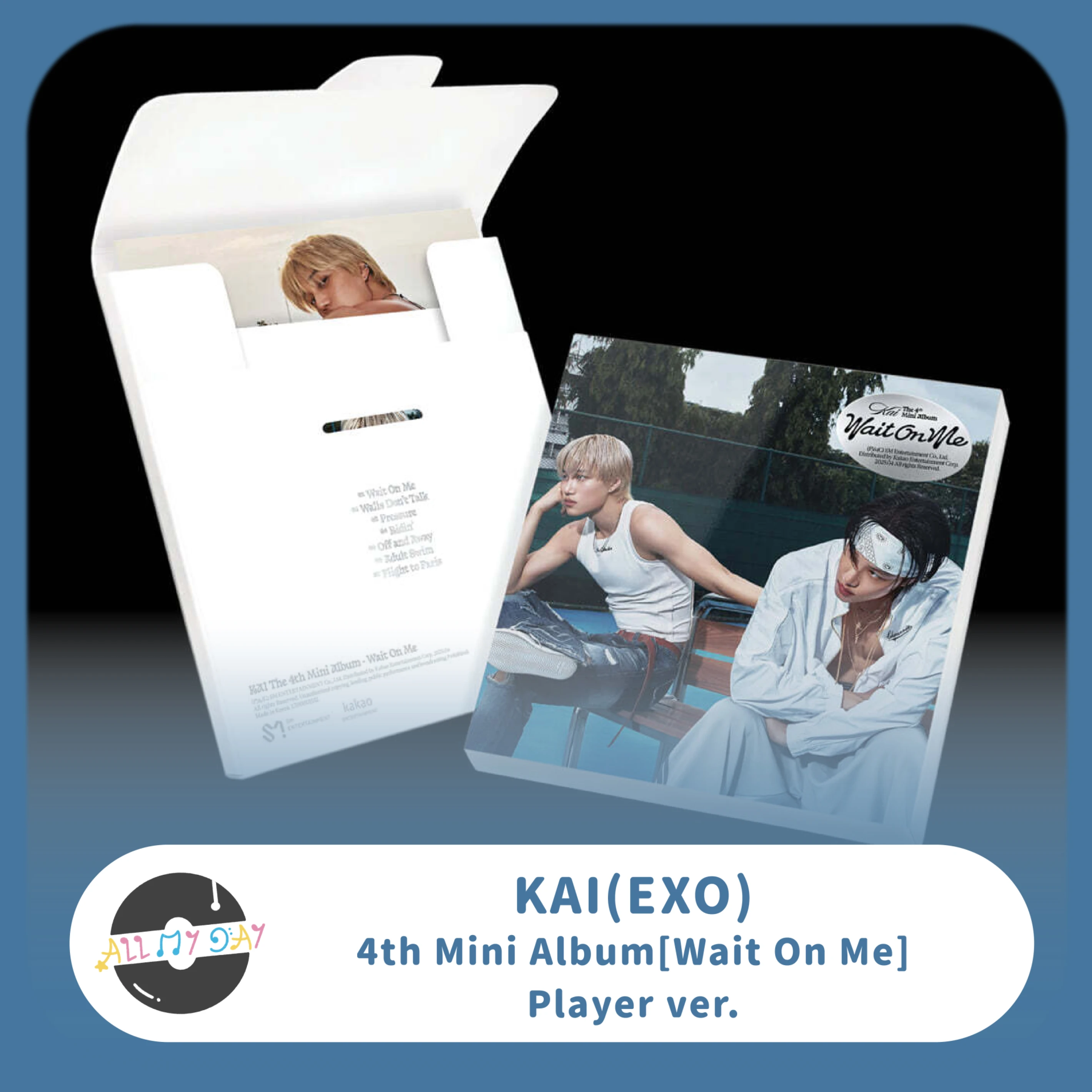 金鍾仁 KAI(EXO) 迷你四輯《Wait On Me》（Player ver.）