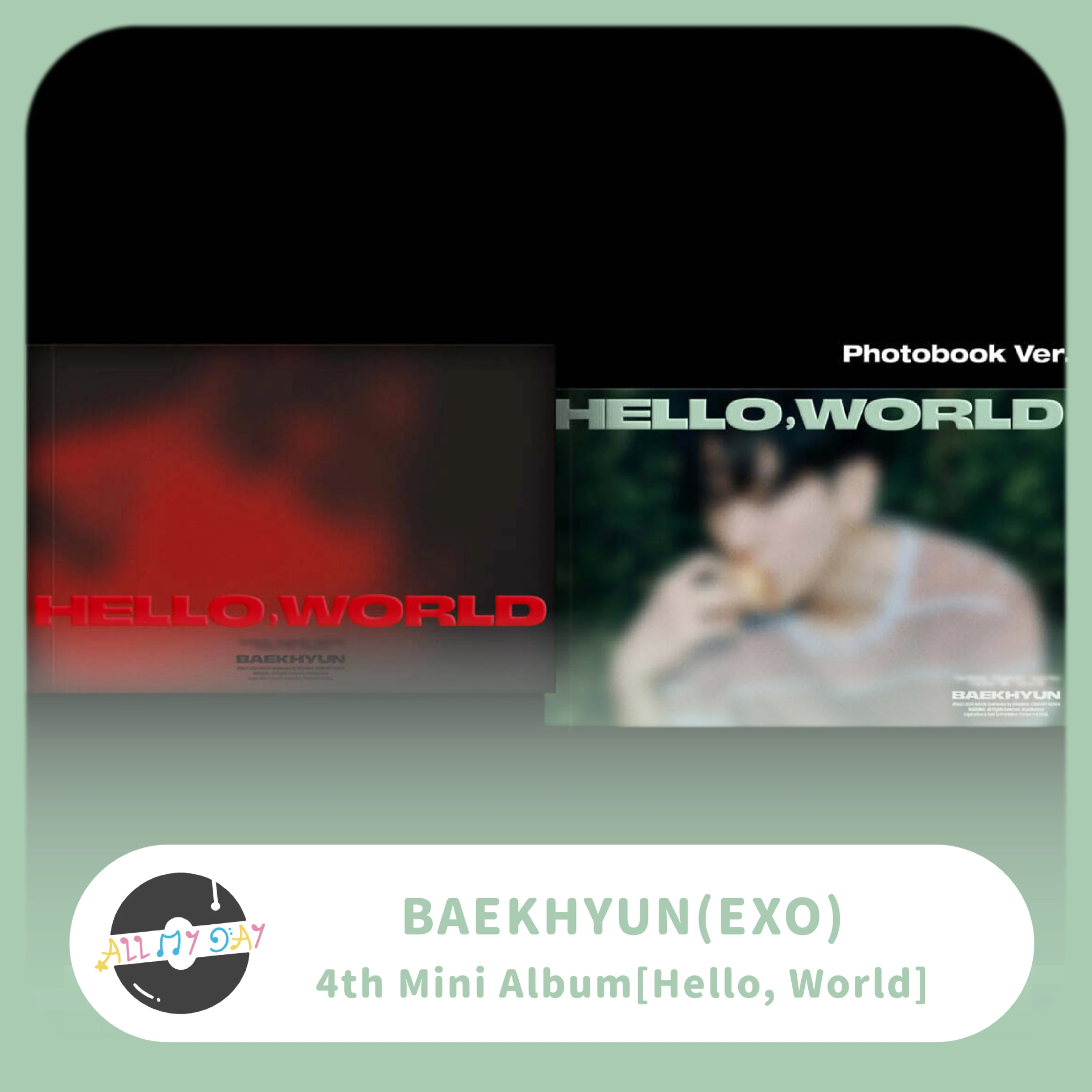 邊伯賢 BAEKHYUN(EXO) 迷你四輯《Hello, World》