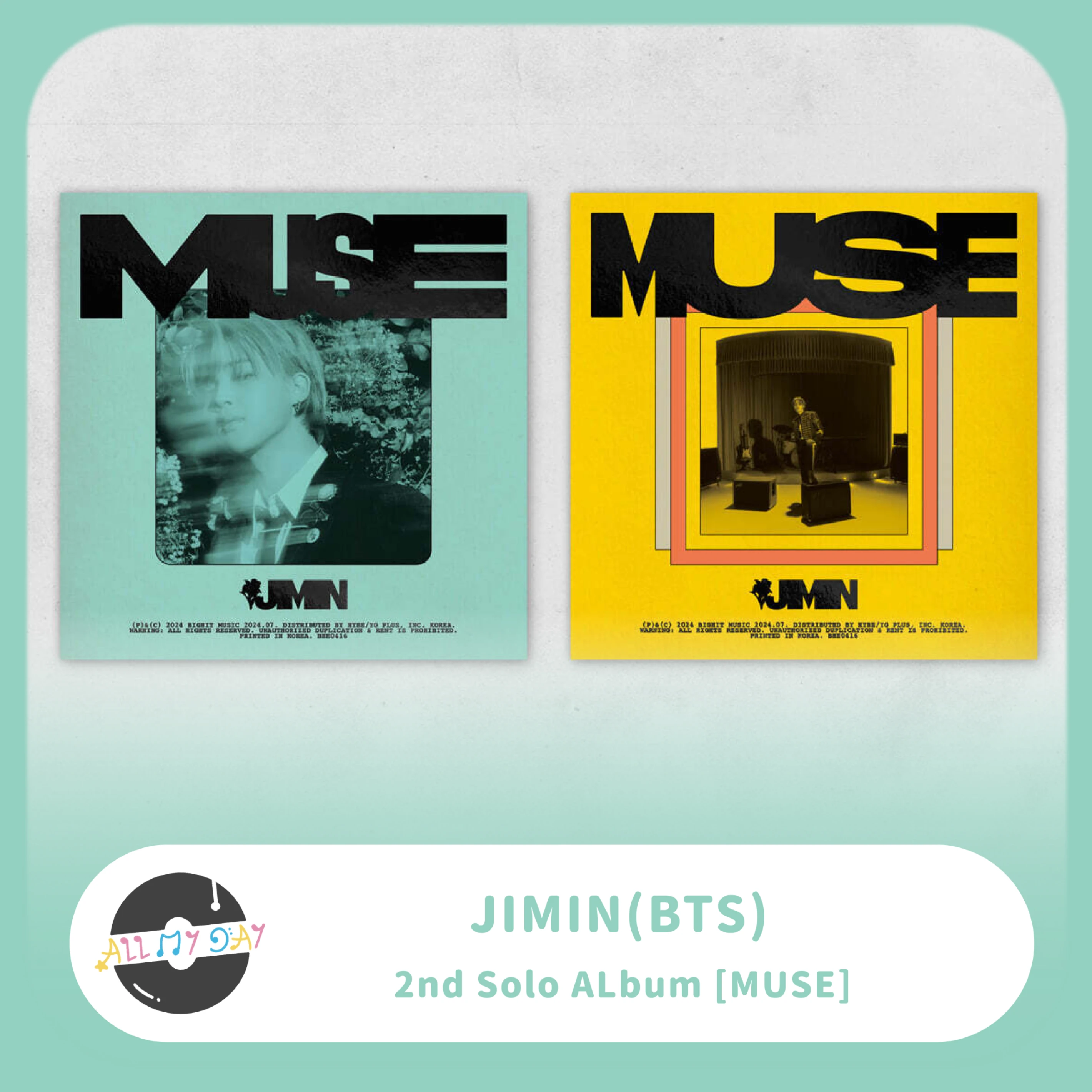 朴智旻 JIMIN(BTS) 個人二輯《MUSE》