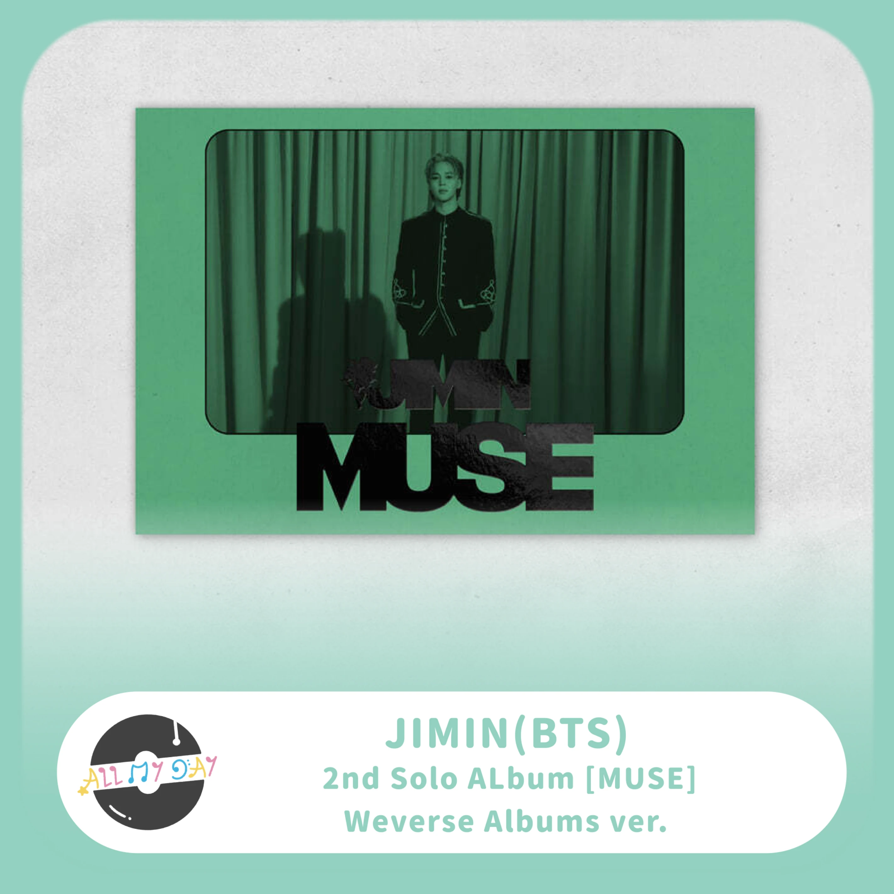 朴智旻 JIMIN(BTS) 個人二輯《MUSE》(Weverse Albums ver.)