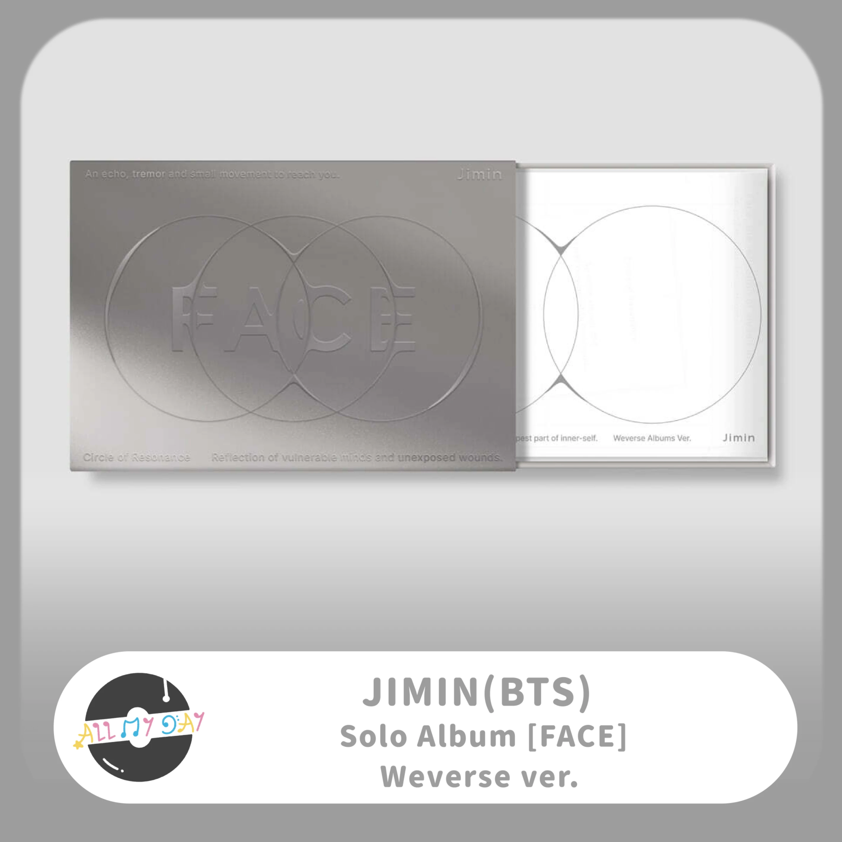 朴智旻 JIMIN(BTS)《FACE》(Weverse Albums ver.)