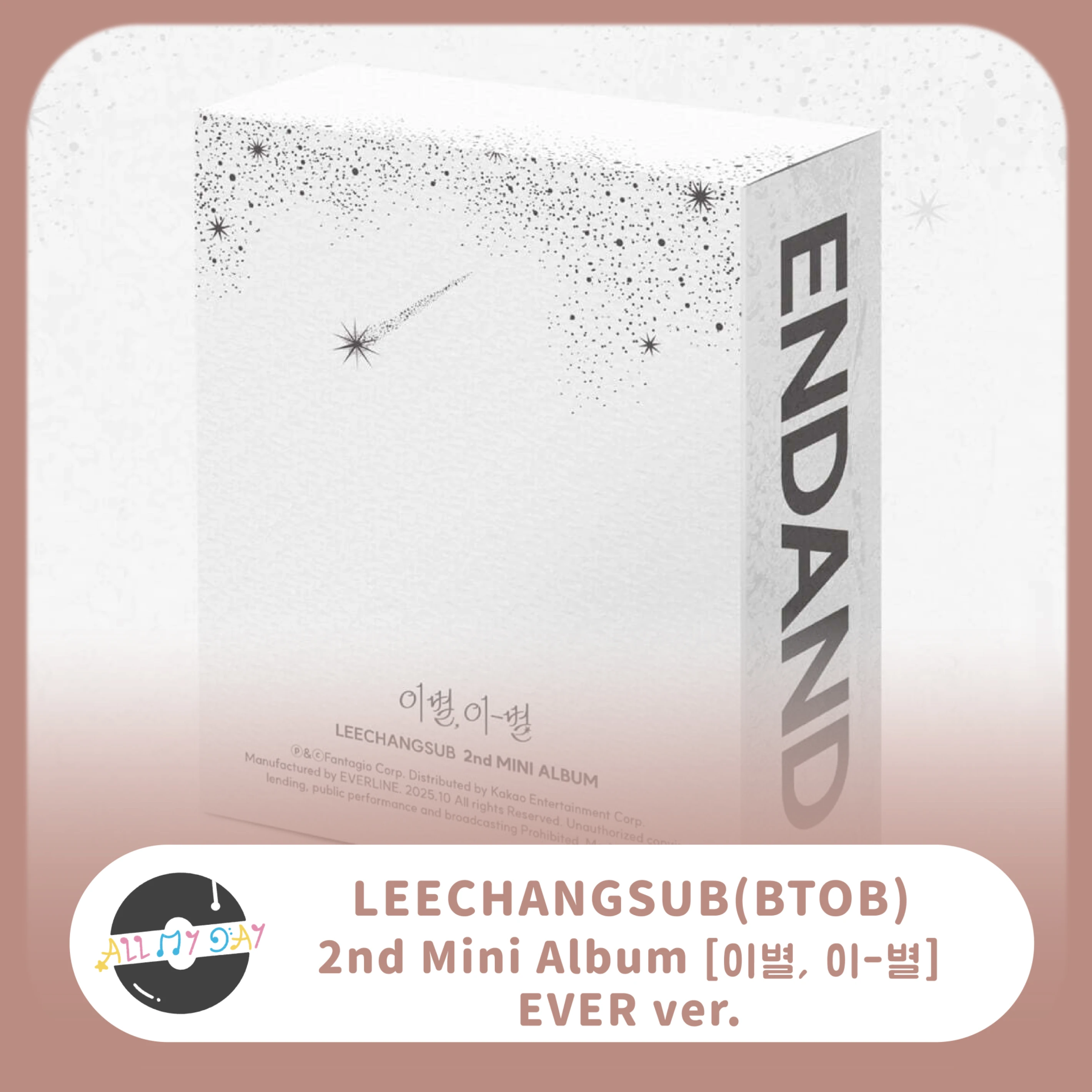 李昌燮 LEECHANGSUB(BTOB) 迷你二輯《이별, 이-별》（EVER ver.）