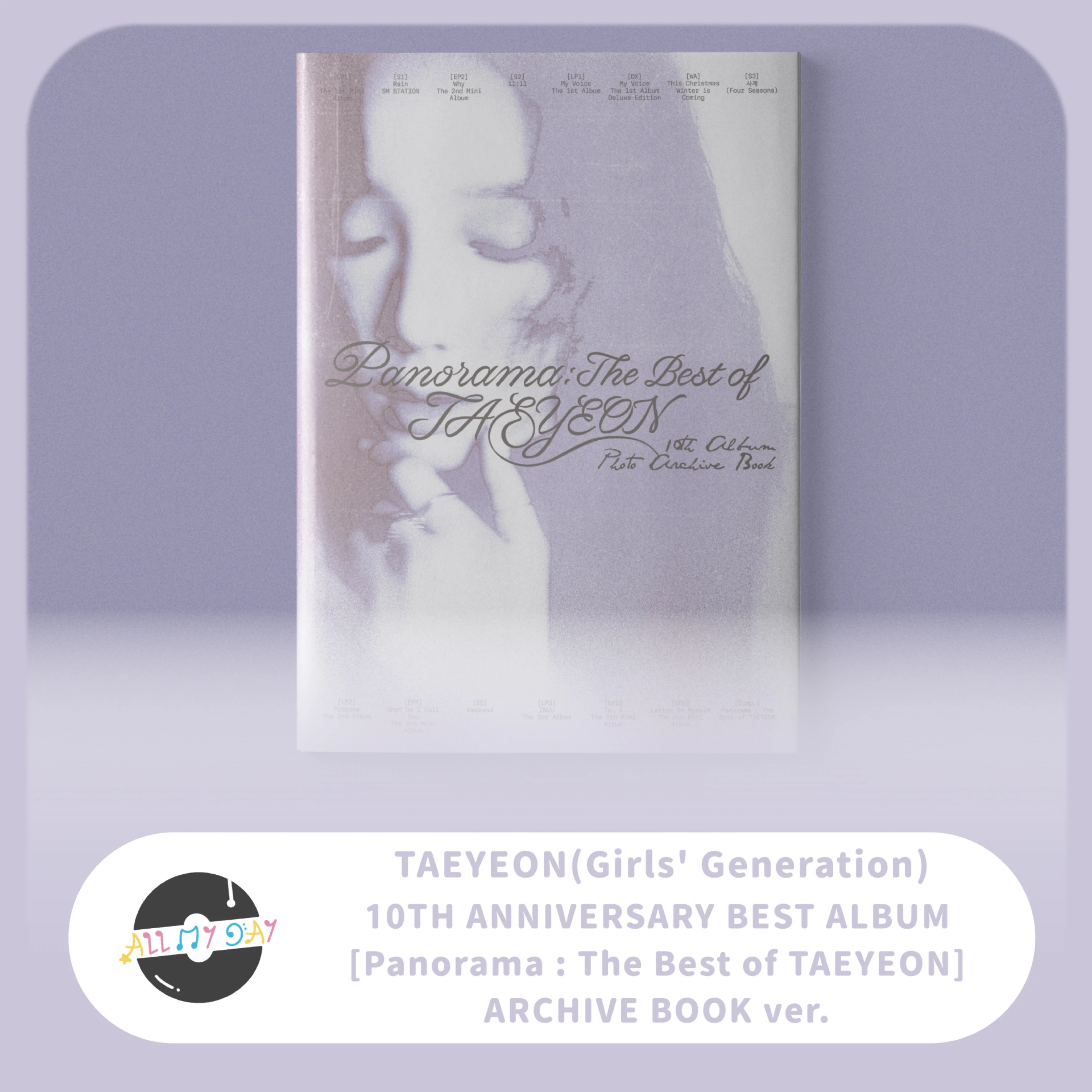 太妍TAEYEON(少女時代) 特別專輯《Panorama : The Best of TAEYEON