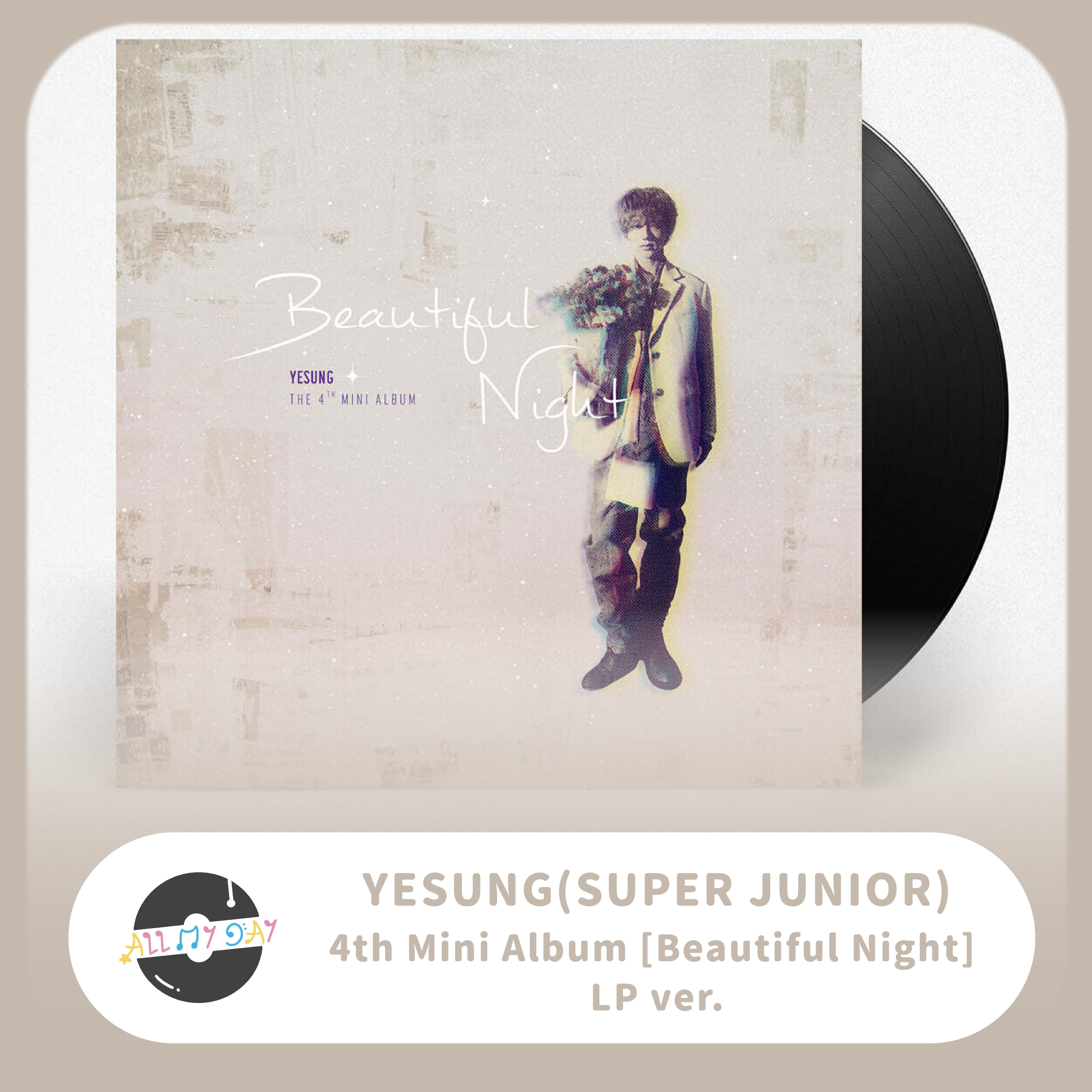 藝聲YESUNG(SUPER JUNIOR) 迷你四輯《Beautiful Night》（LP ver